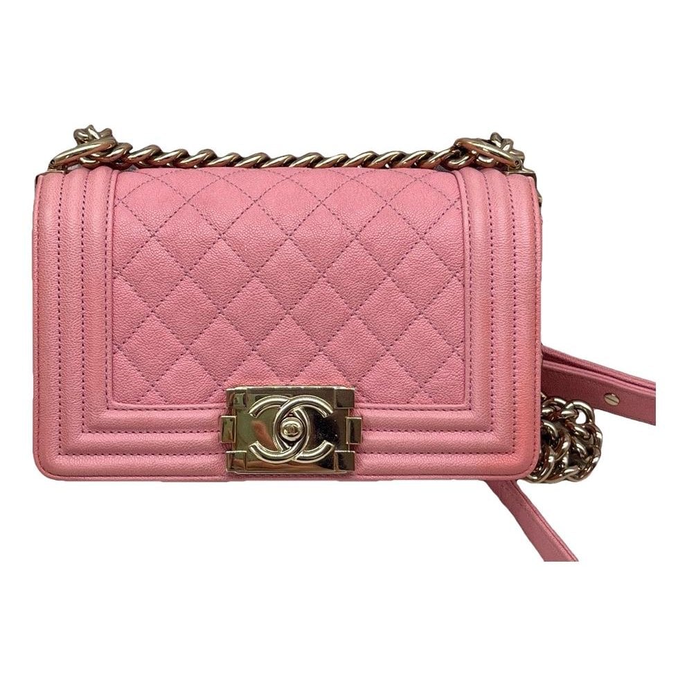 Boy leather crossbody bag