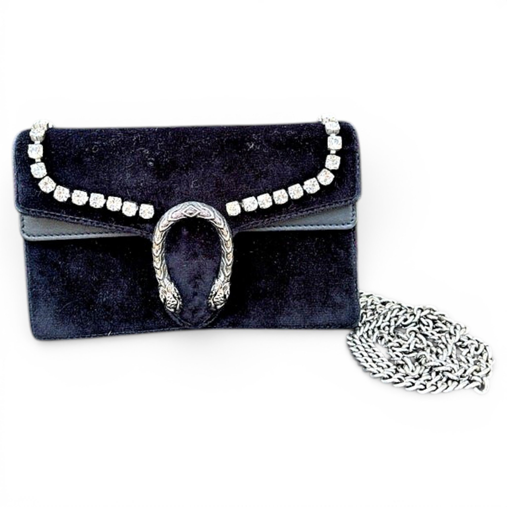 Velvet crossbody bag