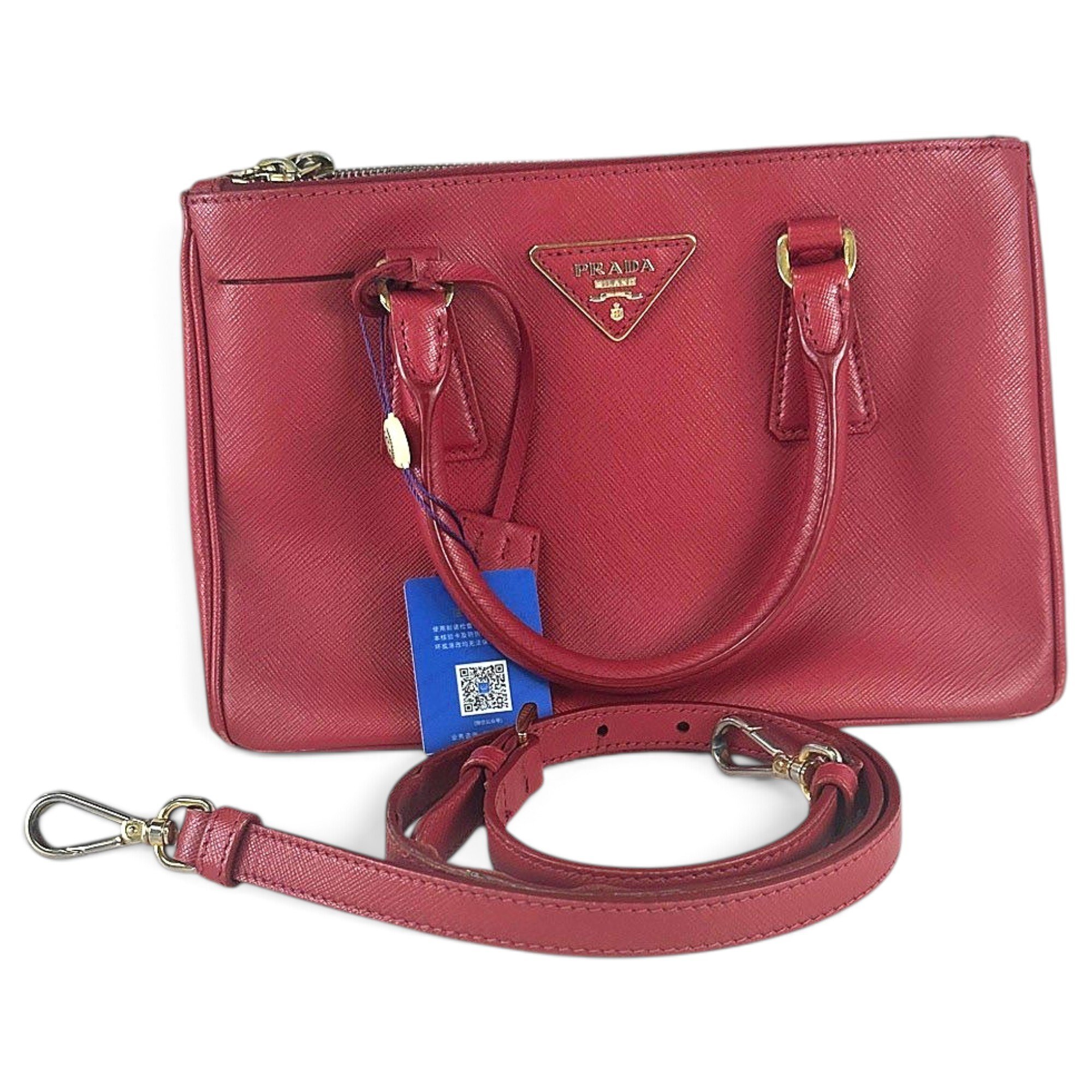 Galleria leather handbag