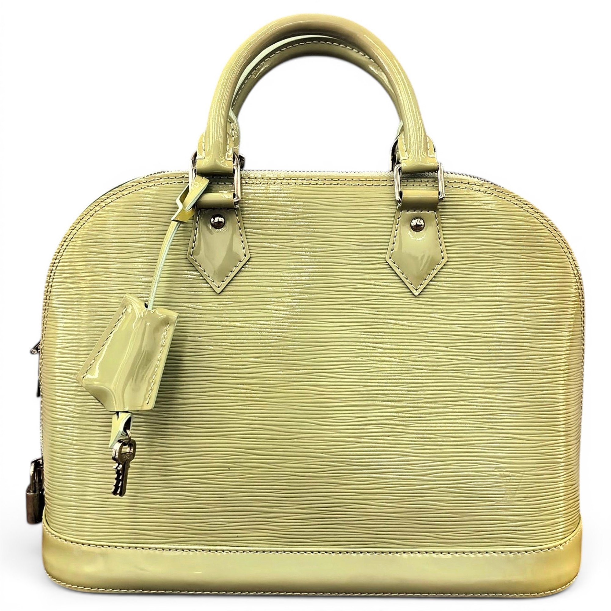 Alma patent leather handbag