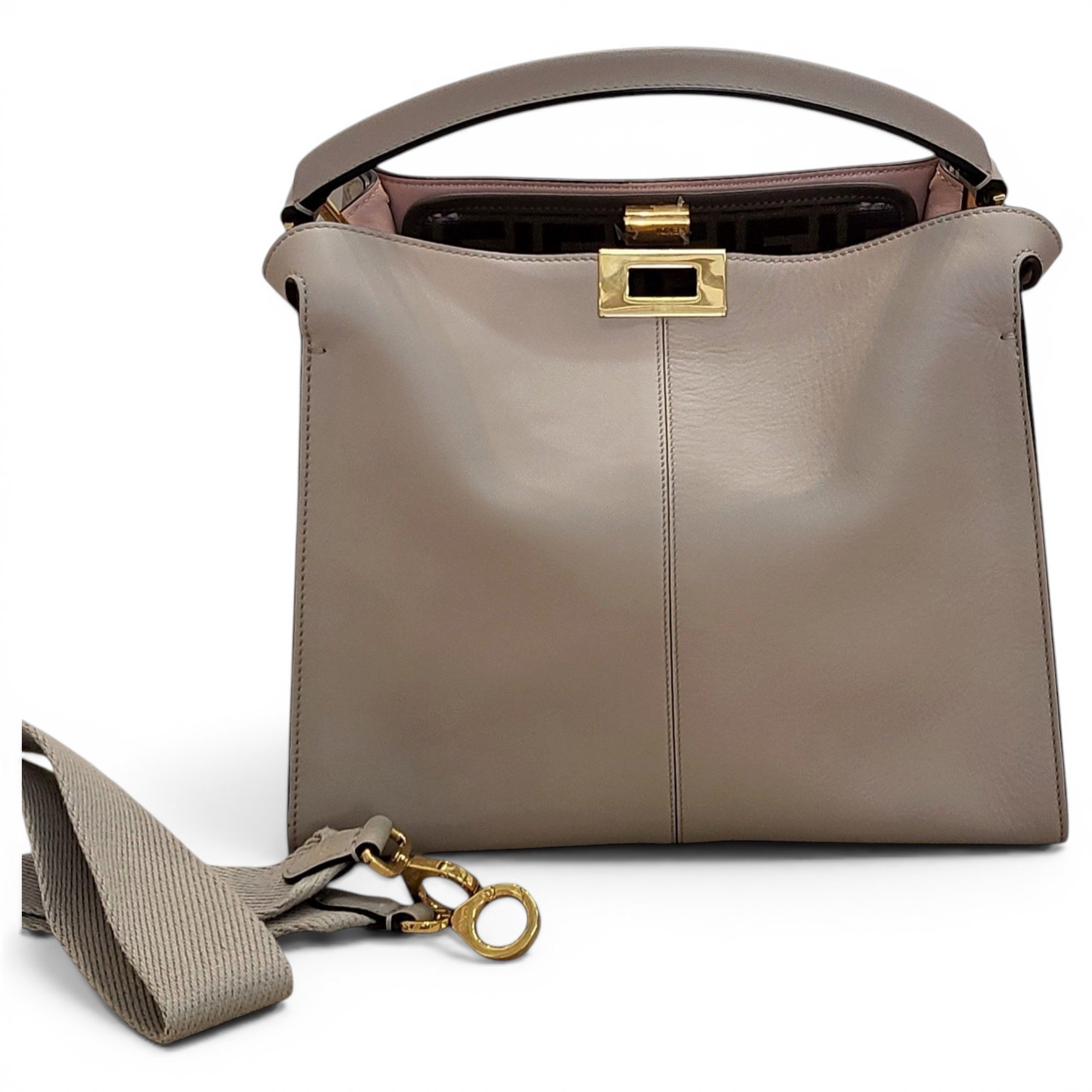 Peekaboo X-Lite leather handbag