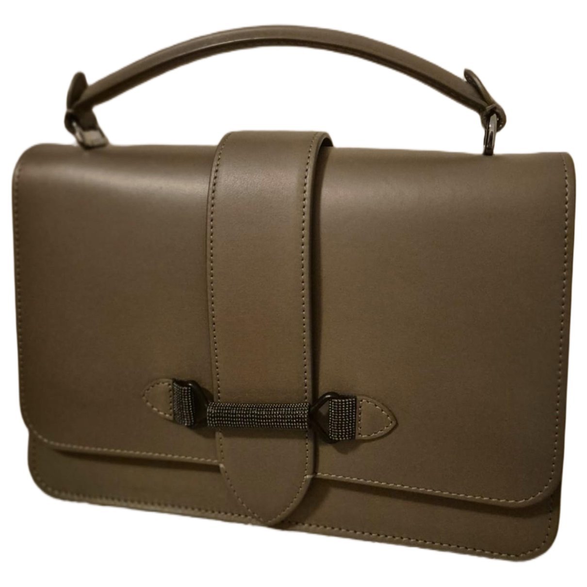 Leather handbag