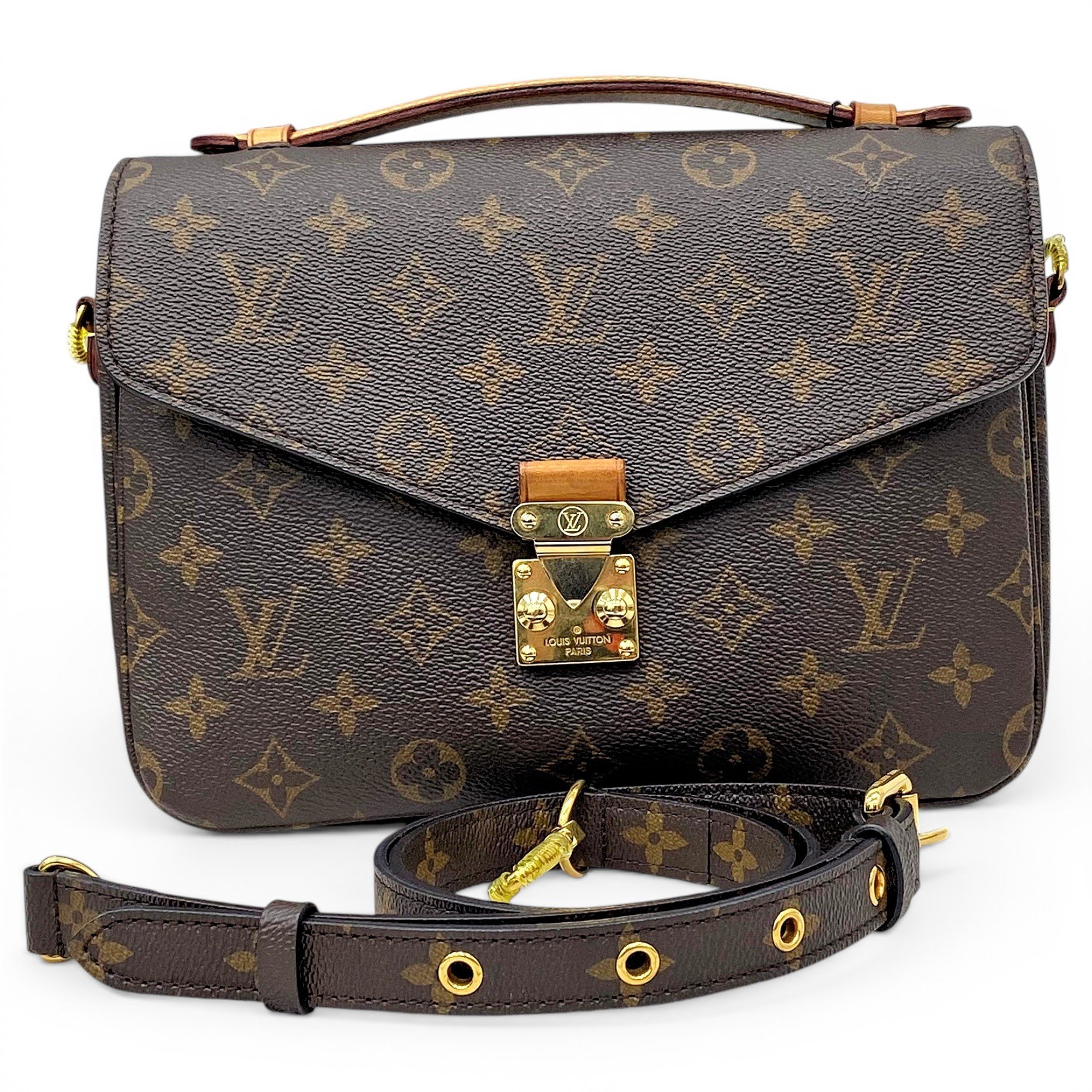 Metis leather handbag