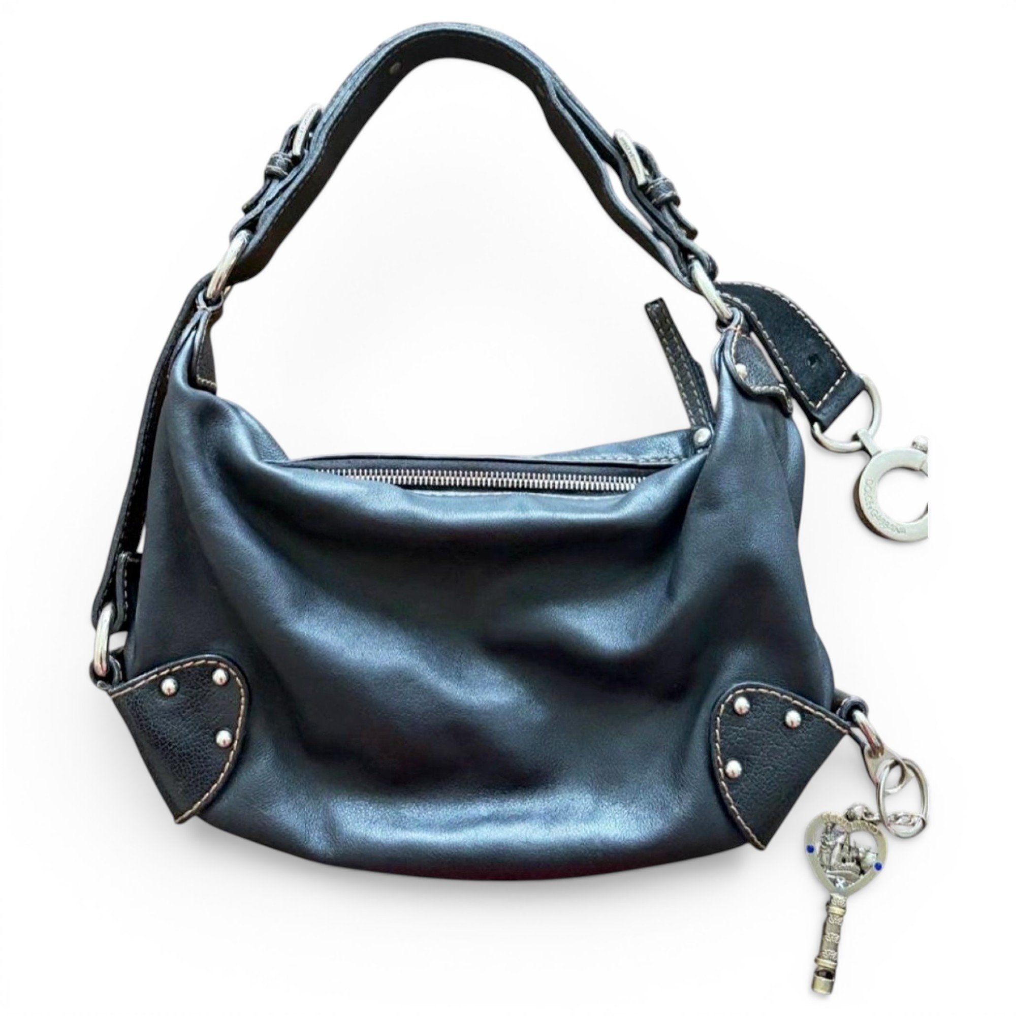 Leather handbag