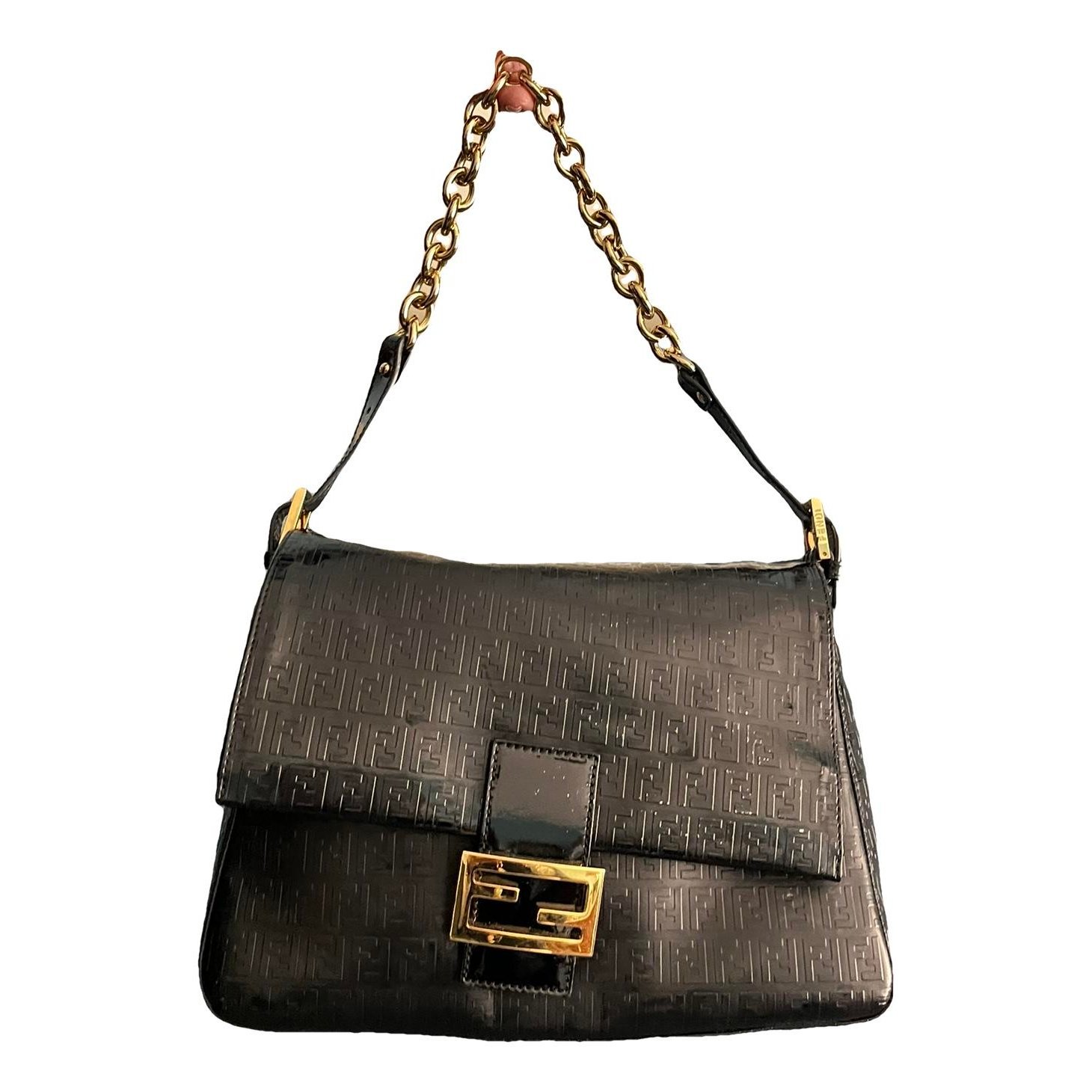 Mamma Baguette patent leather handbag
