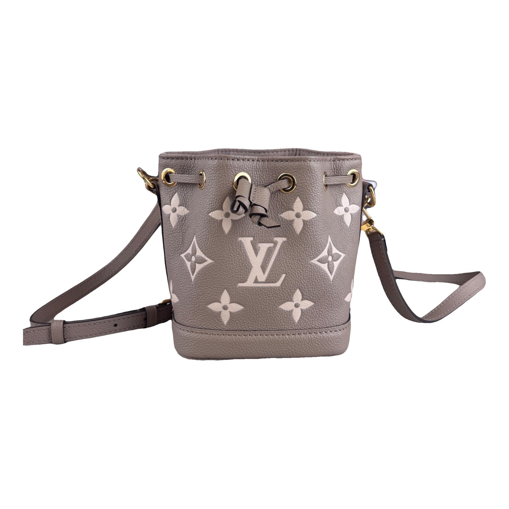 Nano Noé leather handbag