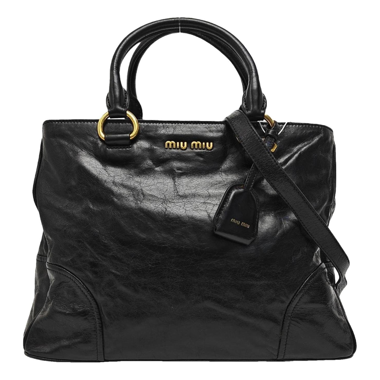 Leather handbag
