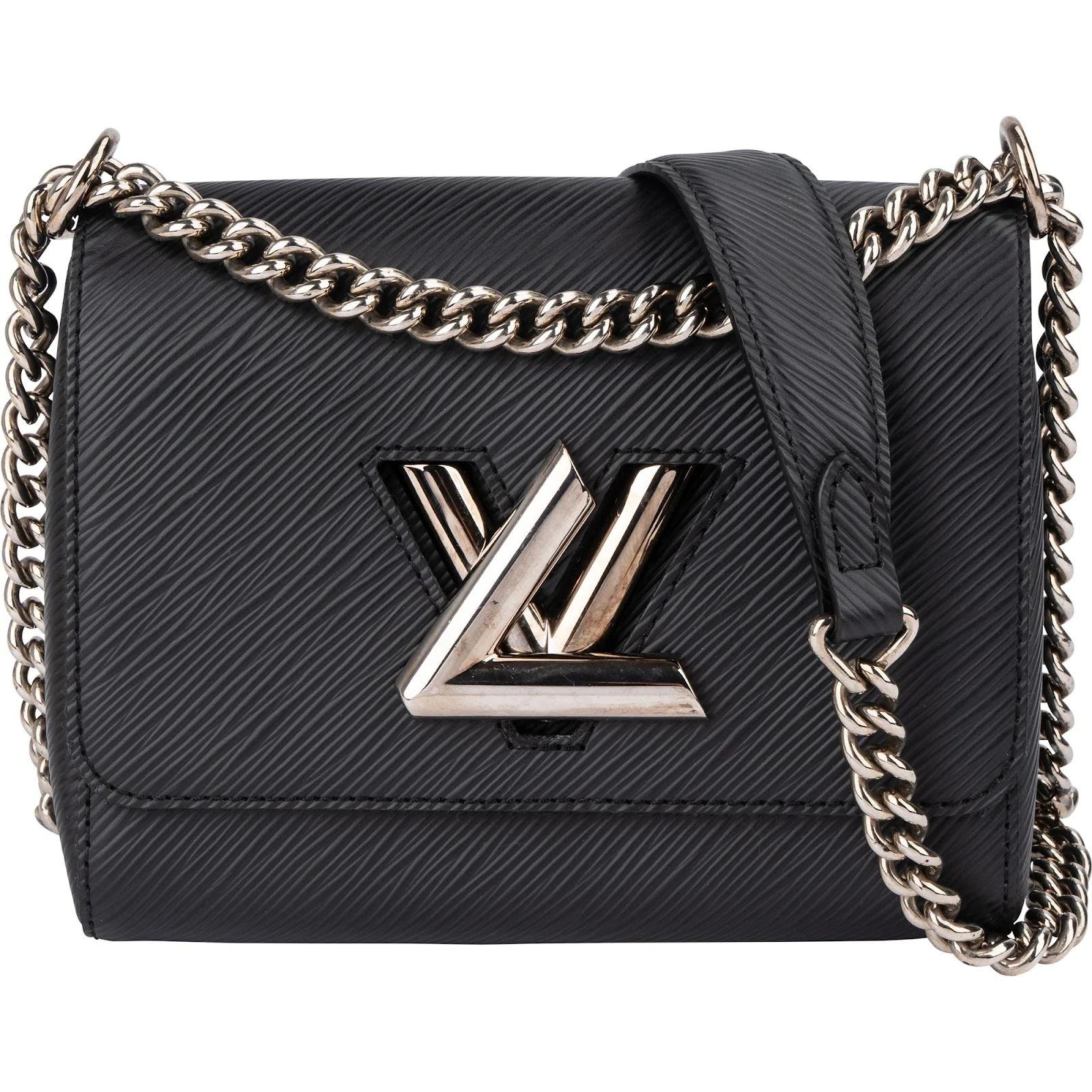 Twist leather crossbody bag