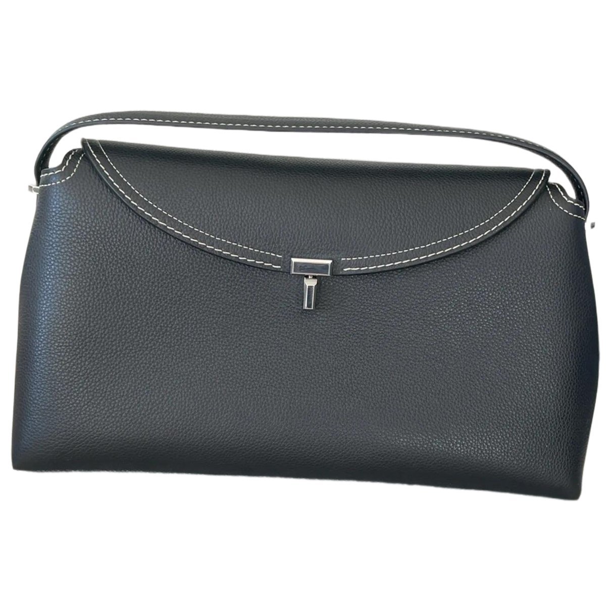 T-Lock leather handbag