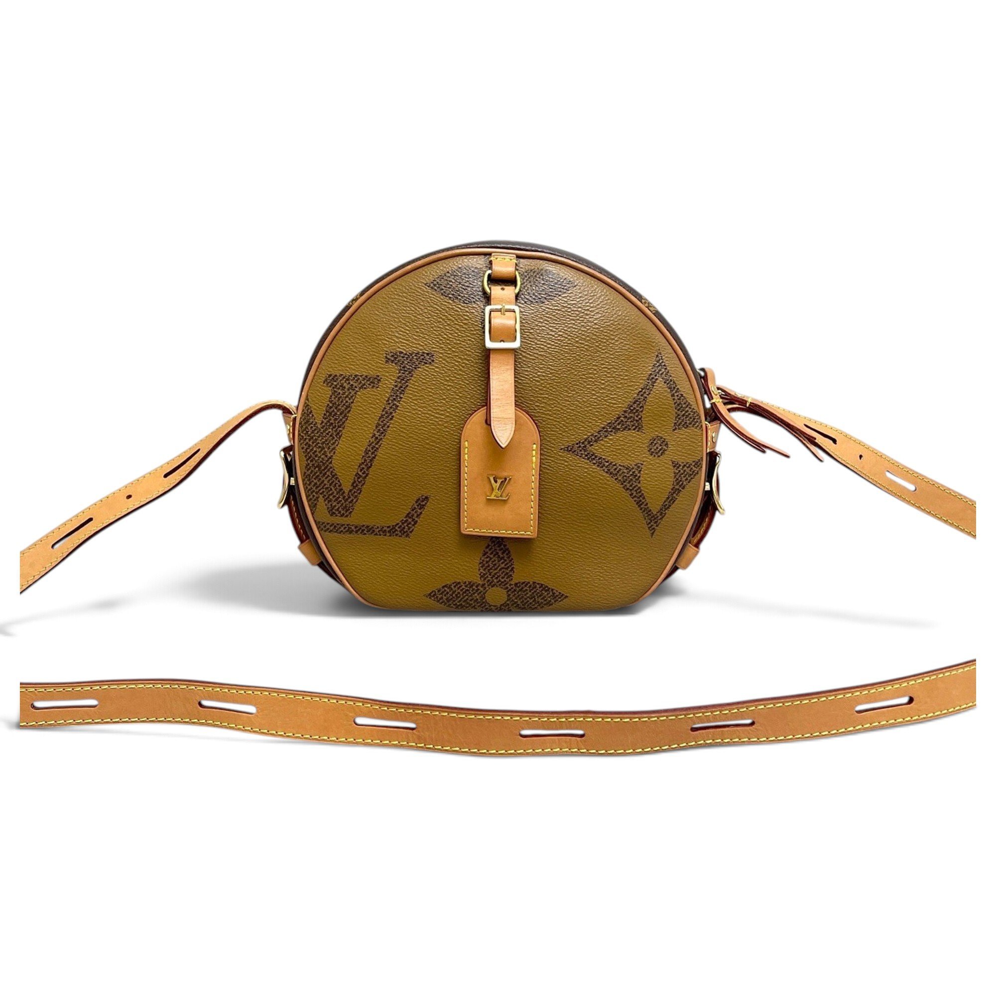 Boîte chapeau souple leather handbag