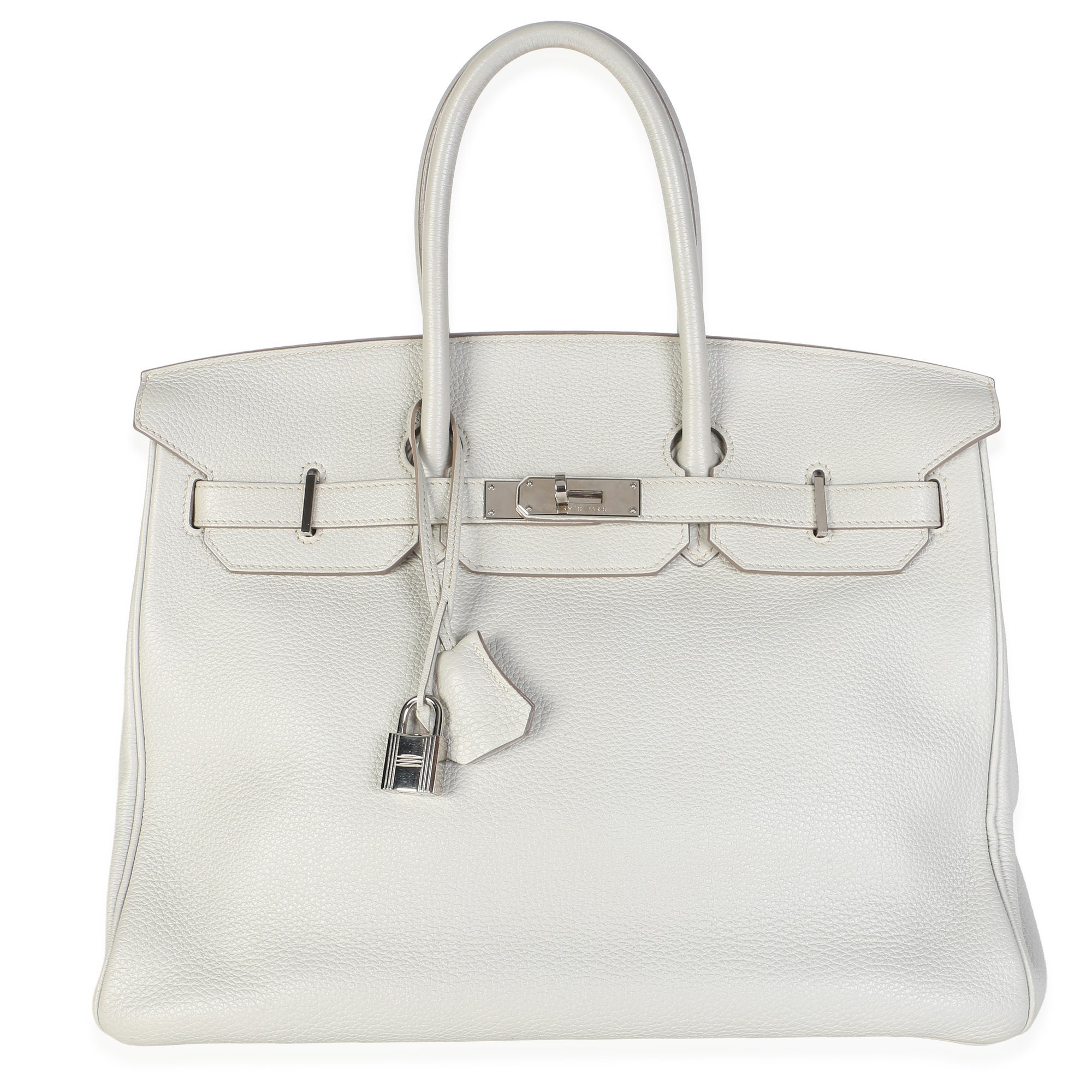 Birkin 35 leather handbag