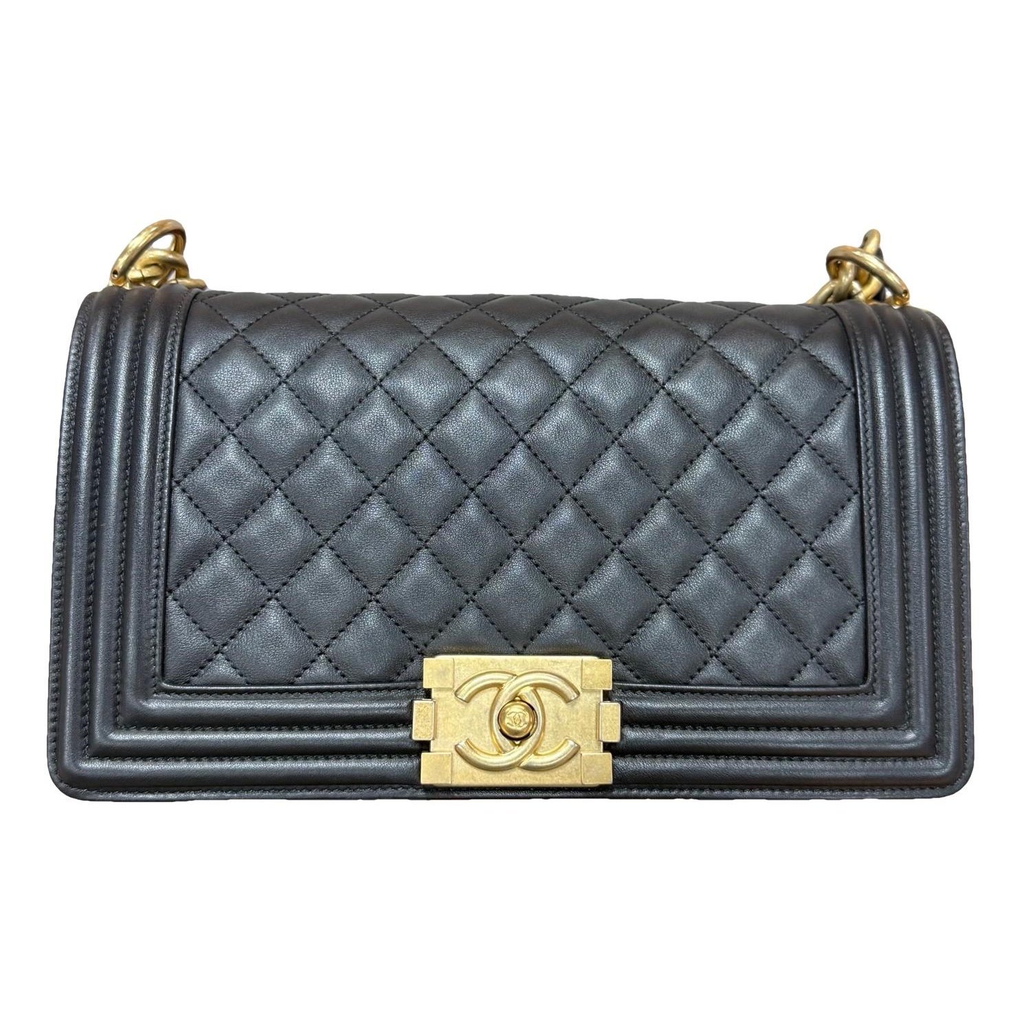 Boy leather crossbody bag