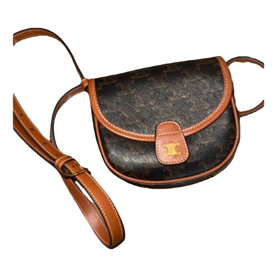 Folco leather crossbody bag