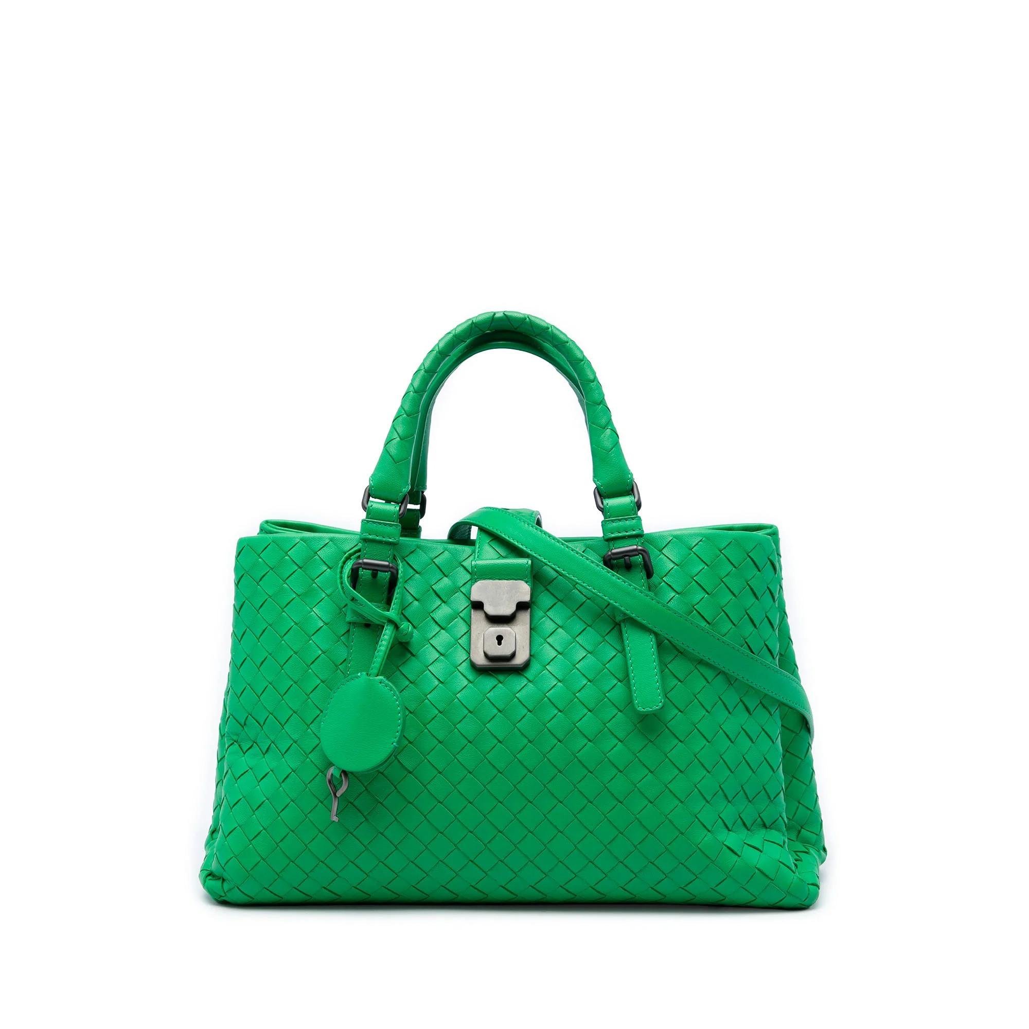 Roma leather satchel
