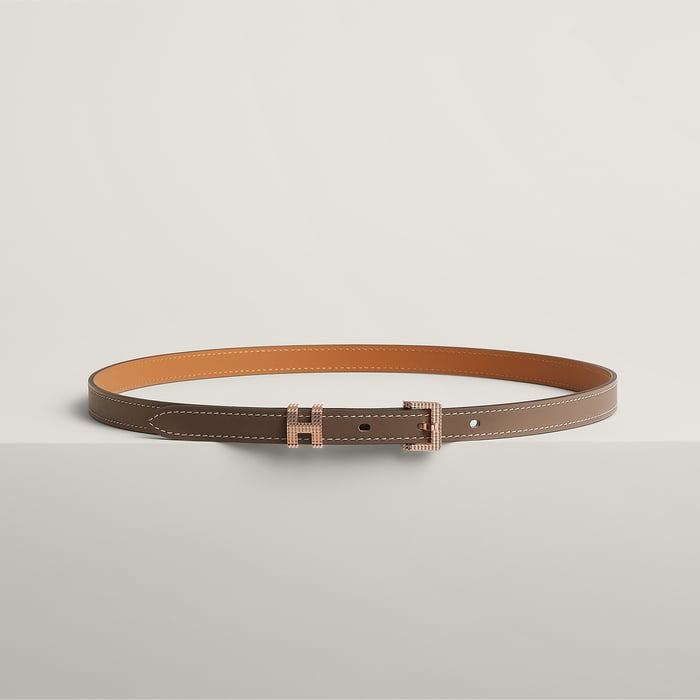 Étoupe Pop H Guillochee 15 Belt