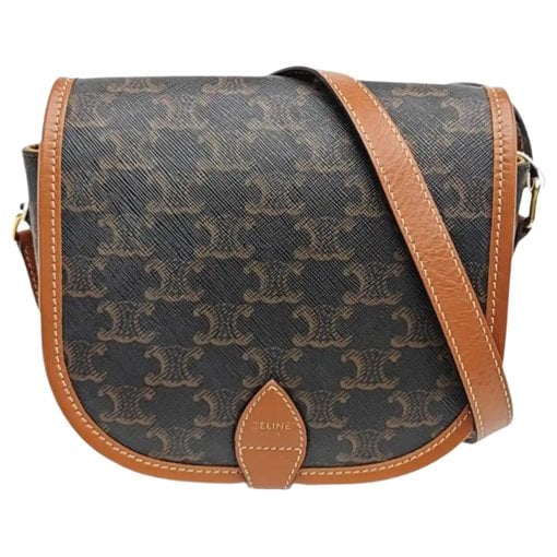 Folco leather crossbody bag