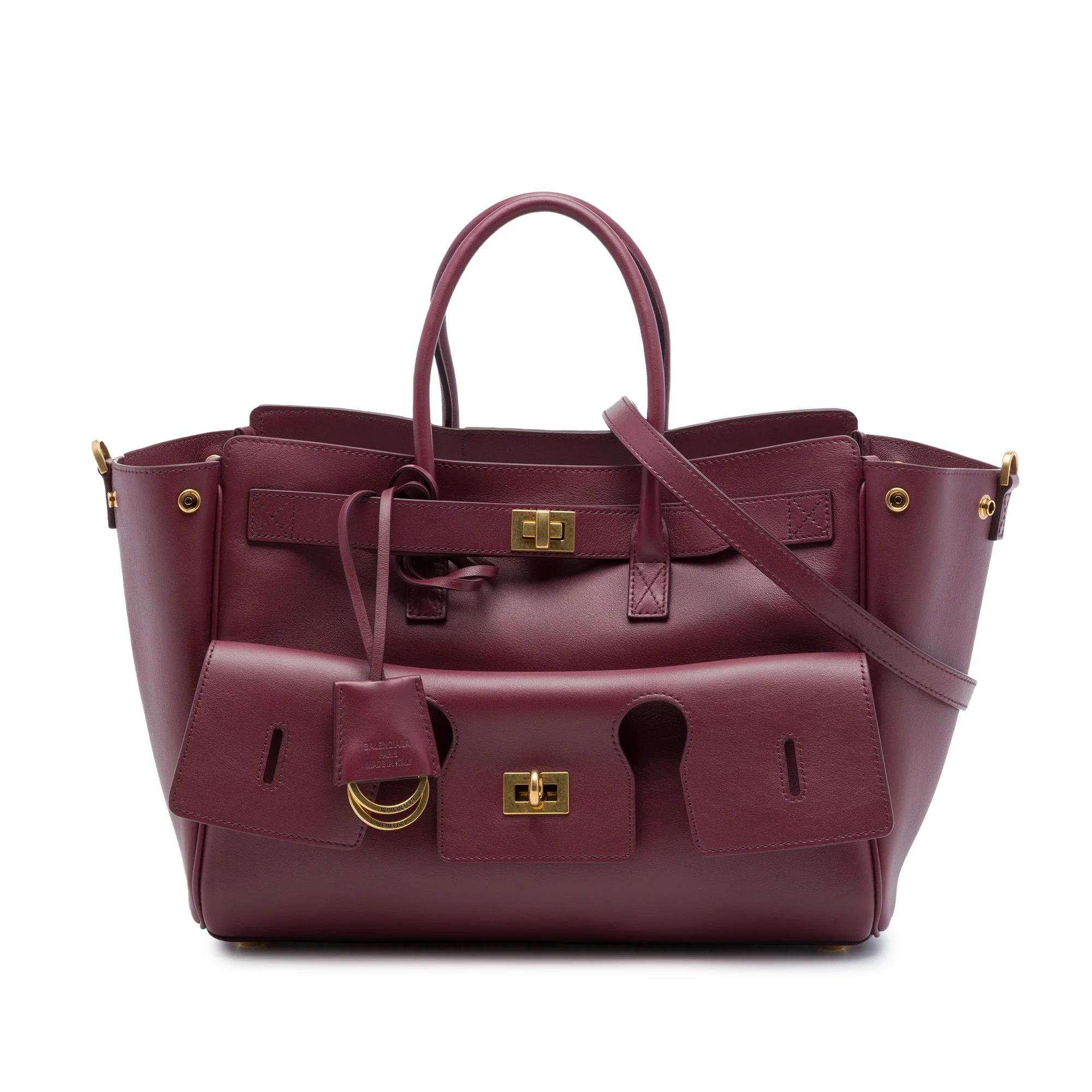 B pony-style calfskin handbag