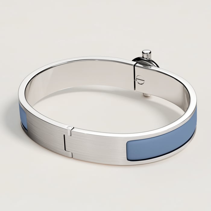 Bleu Turquin Mat Clic Glenan Bracelet