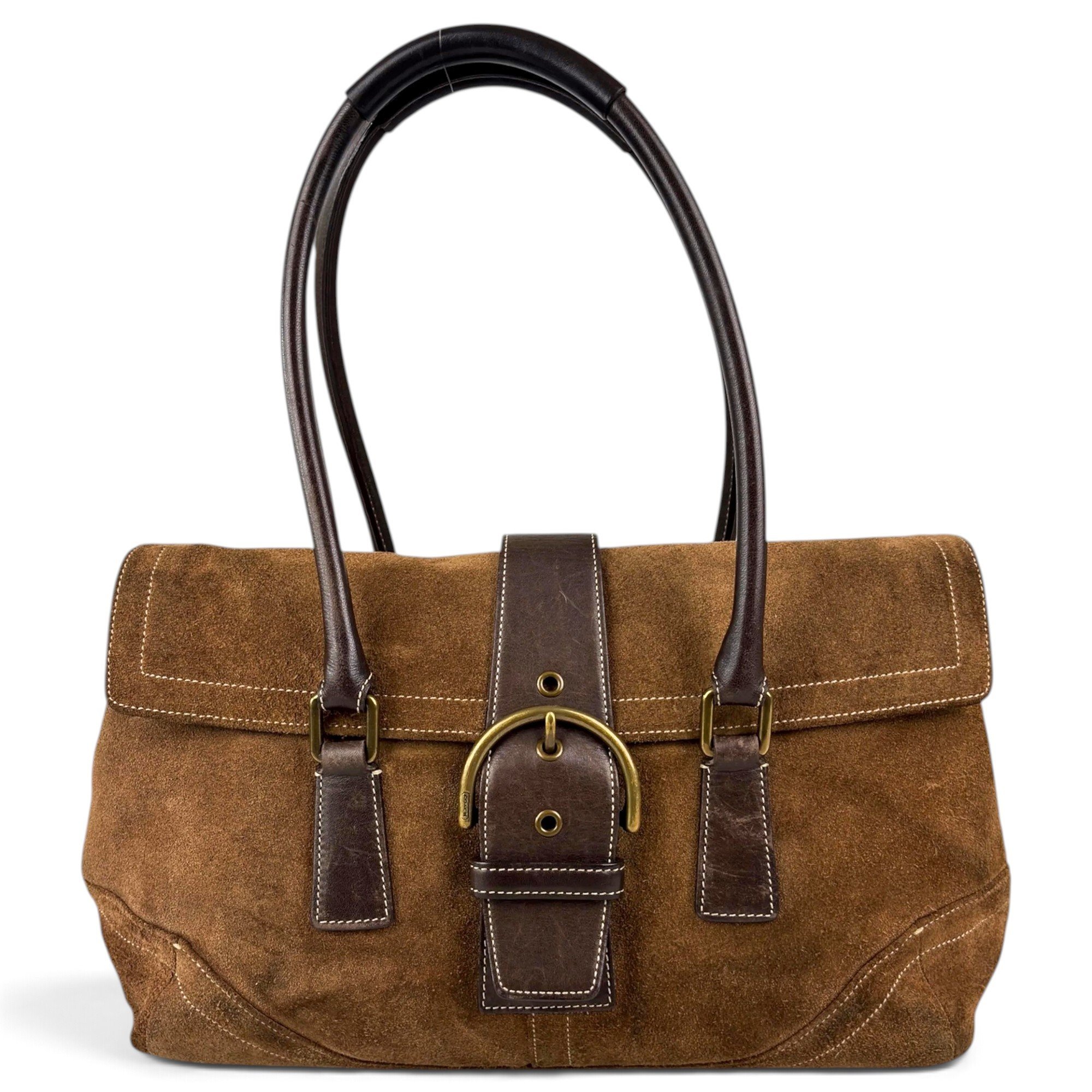 Signature Sufflette satchel