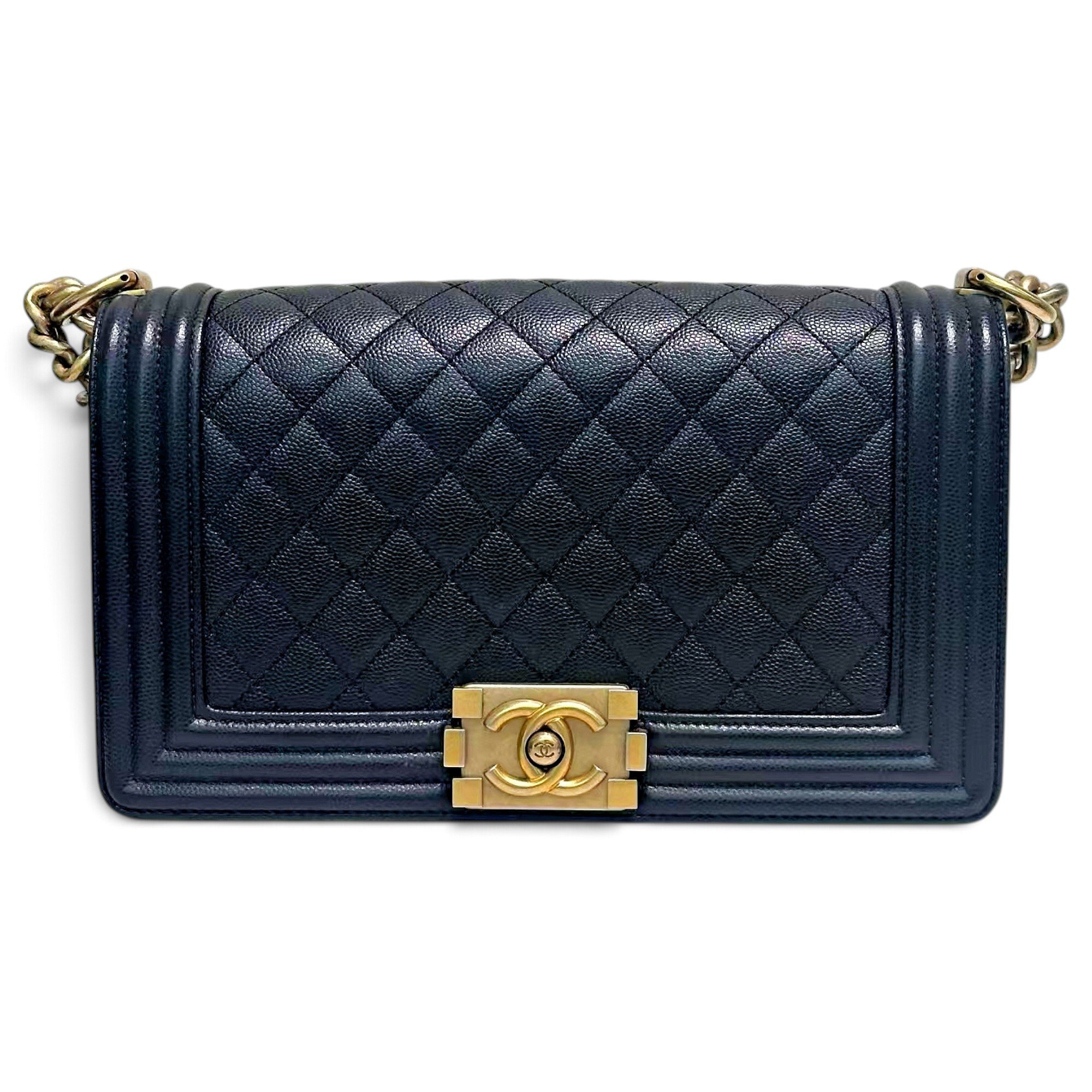 Boy leather handbag