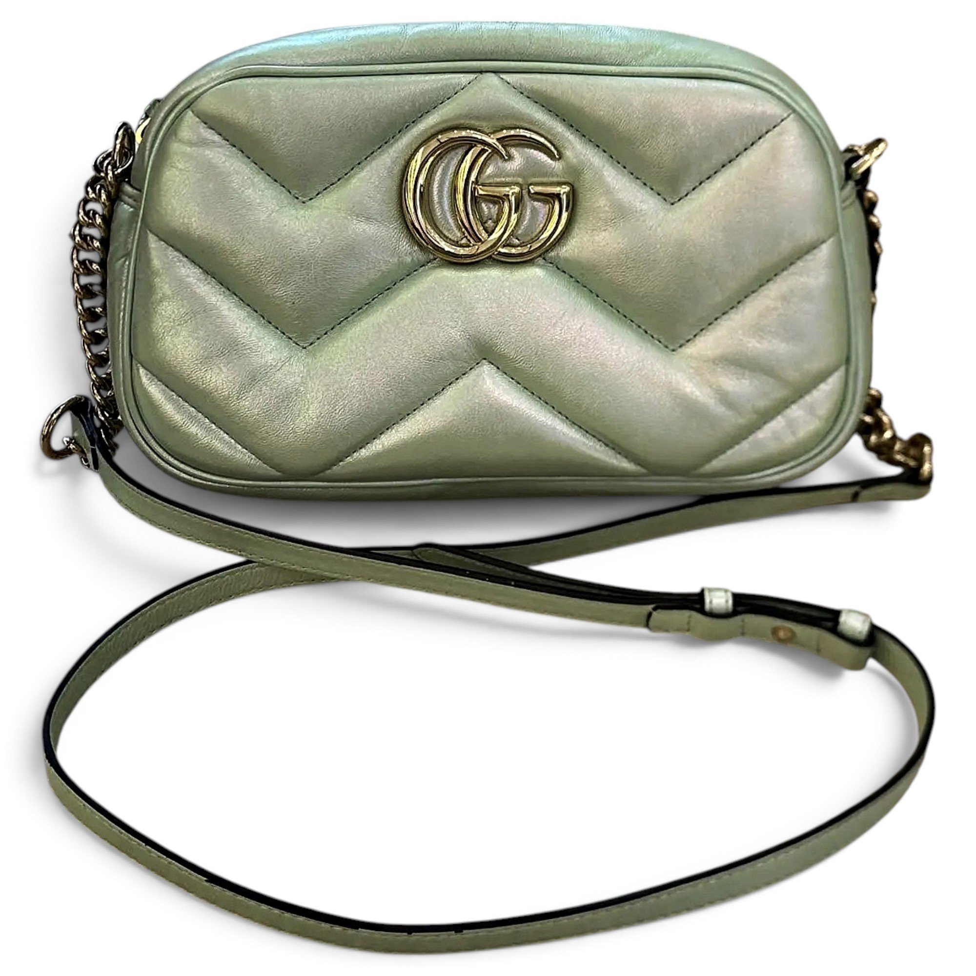 GG Marmont leather crossbody bag