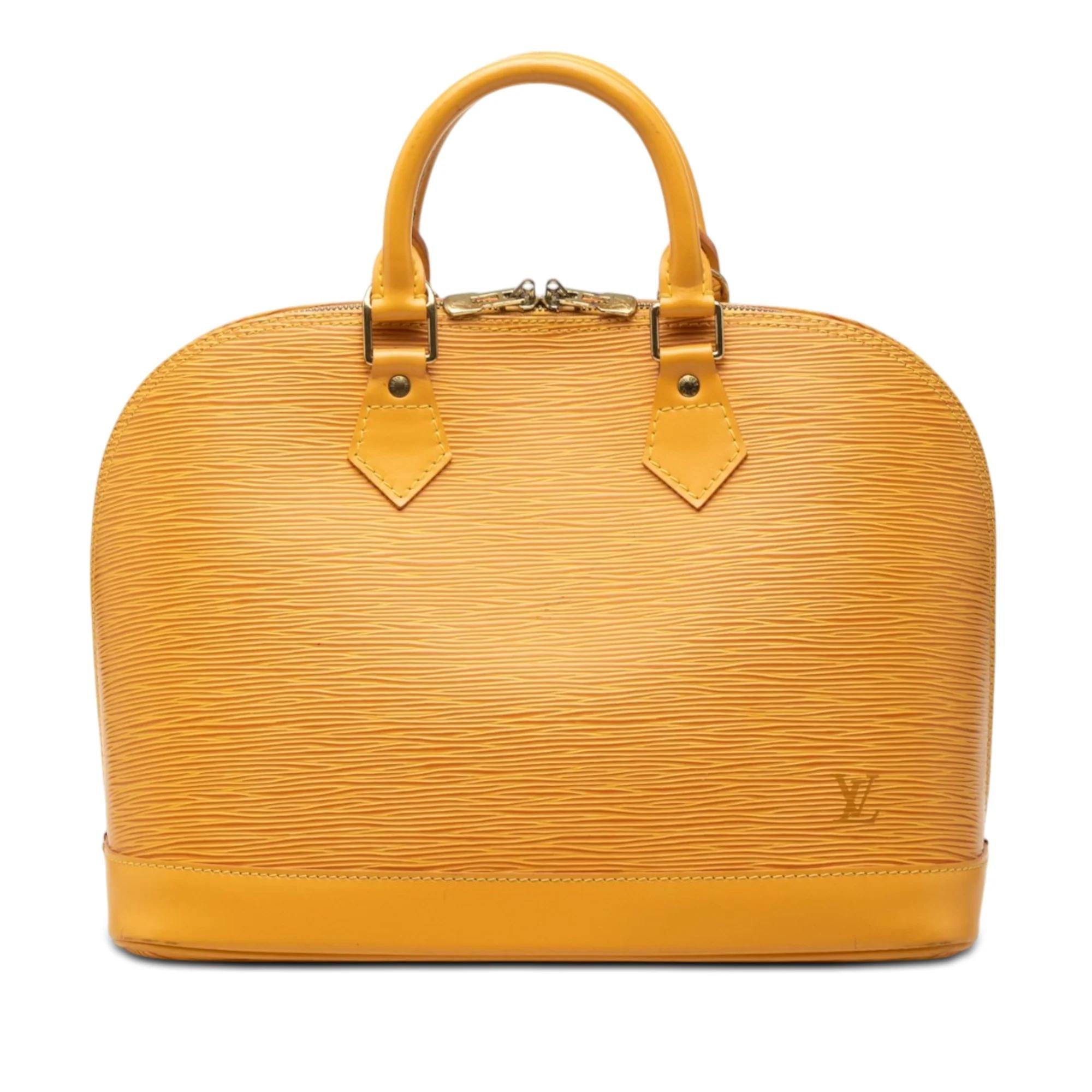 Alma leather handbag