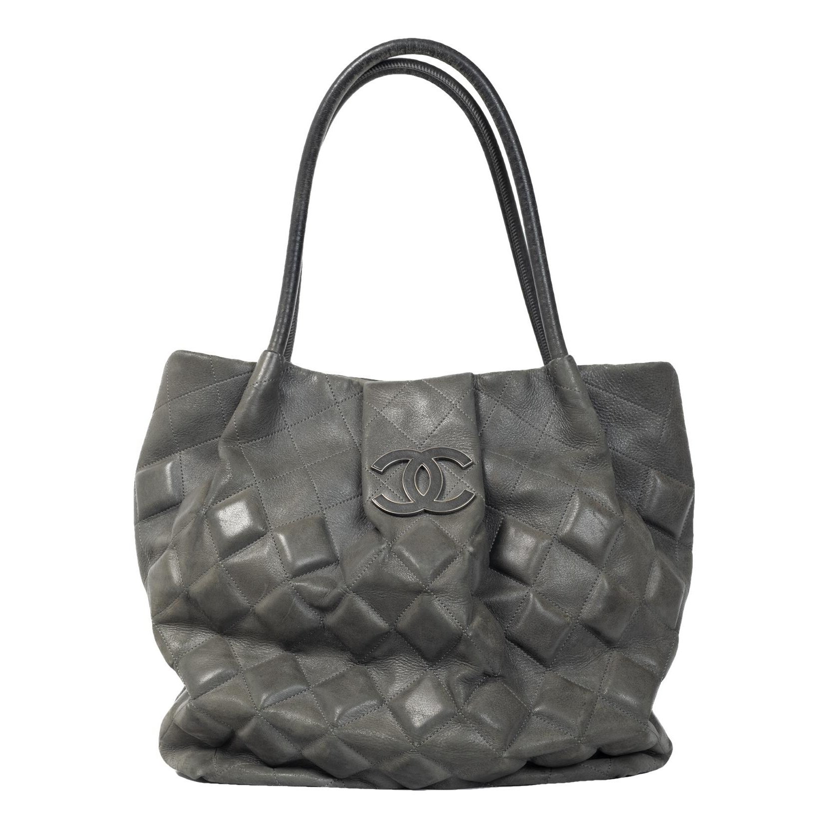 Leather tote