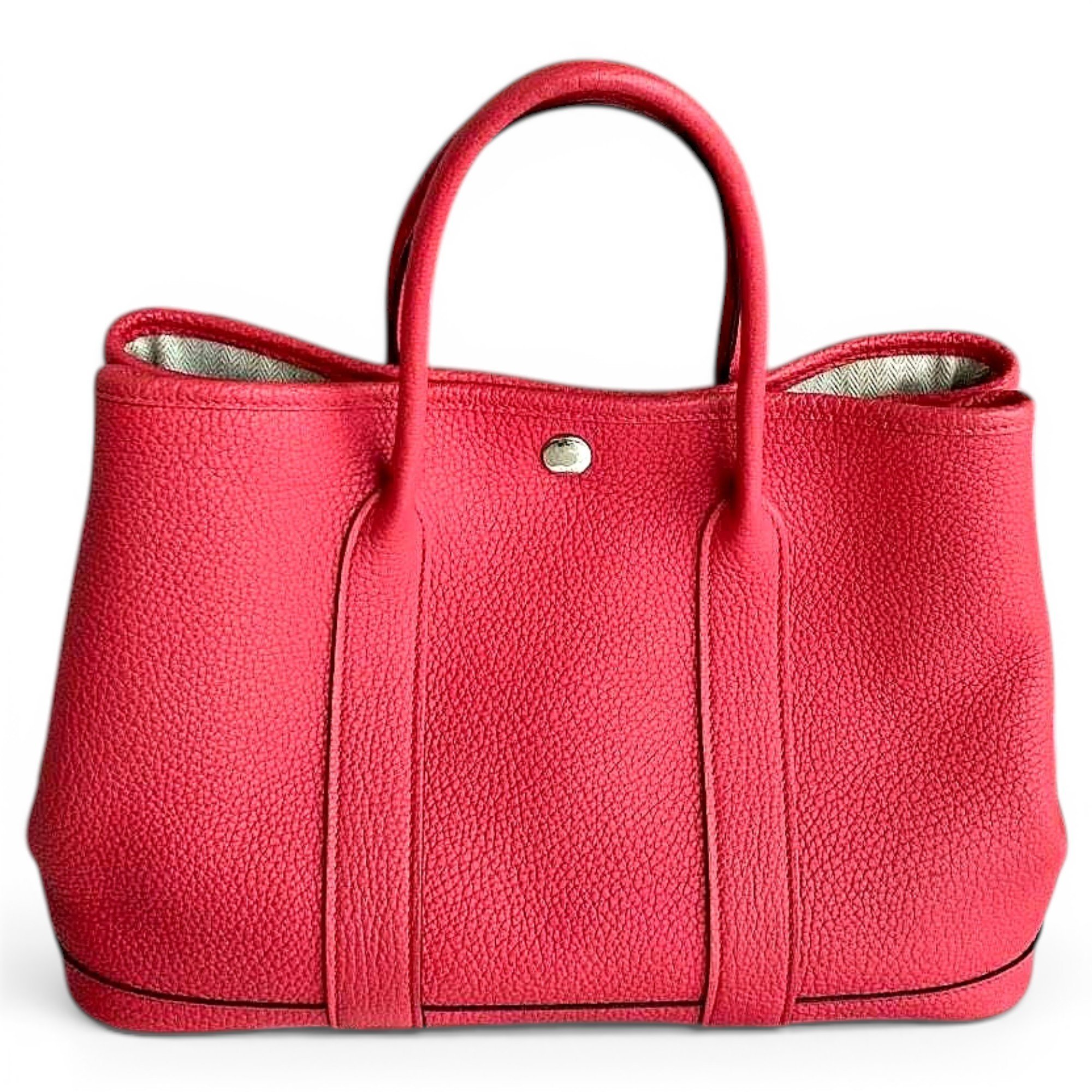 Garden Party leather handbag