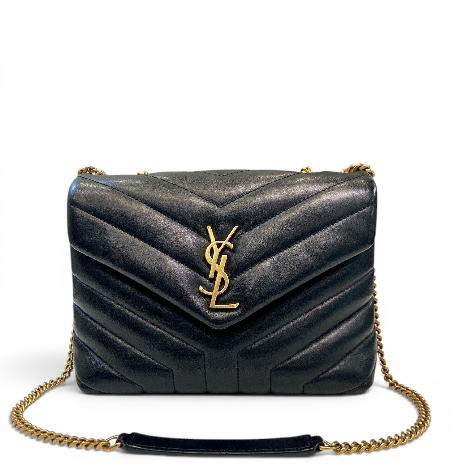 Loulou leather crossbody bag