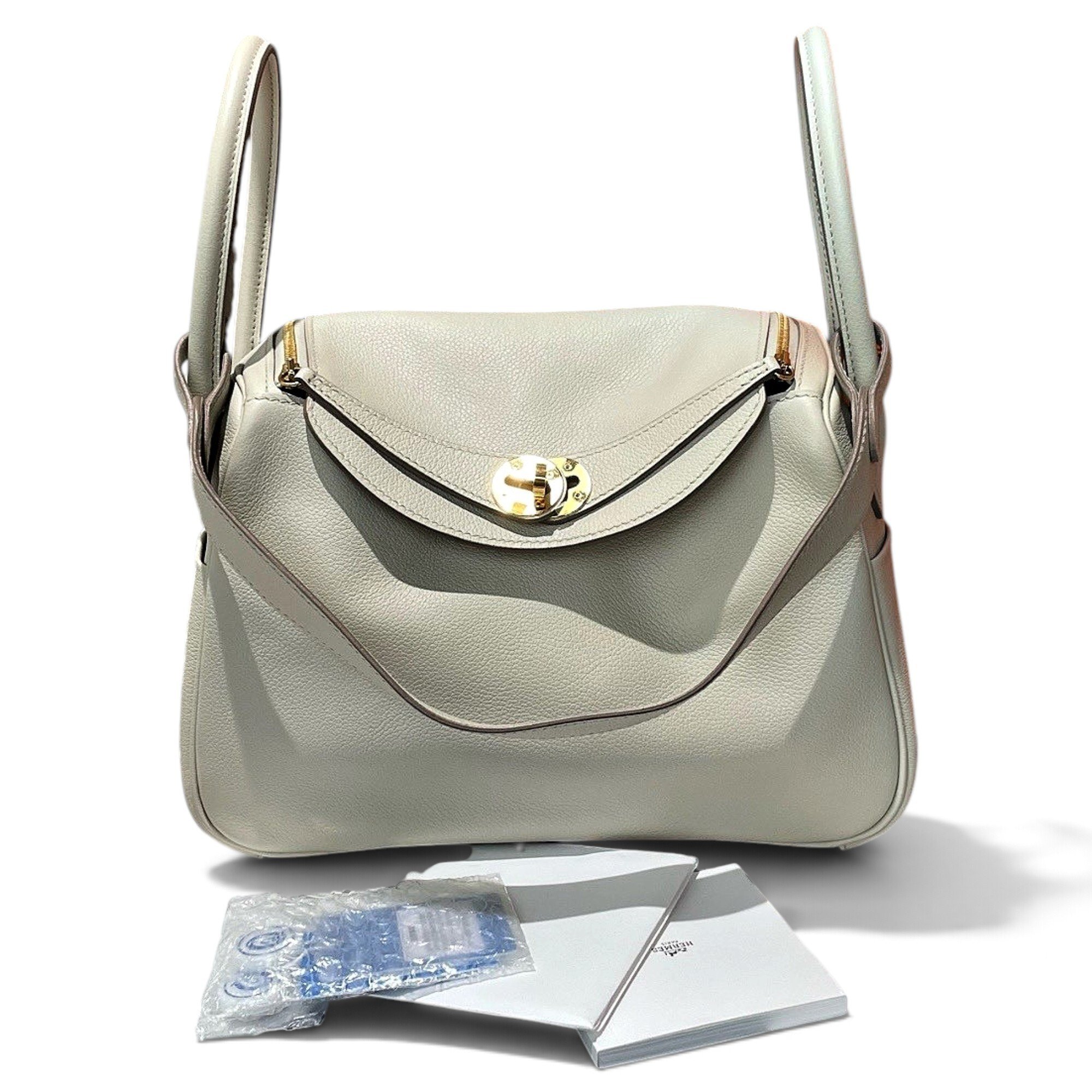 Lindy leather handbag