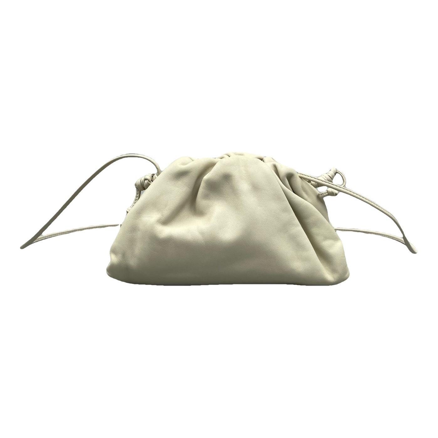 Pouch leather handbag