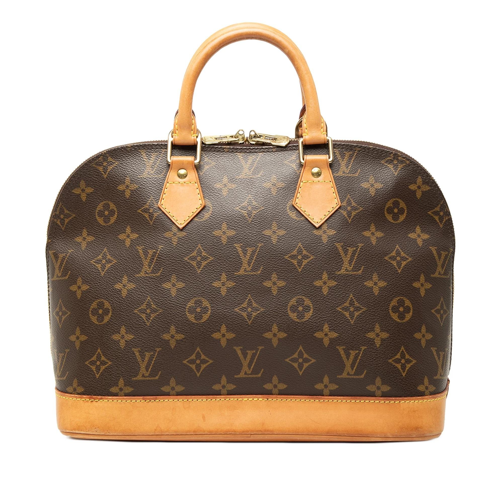 Alma leather handbag