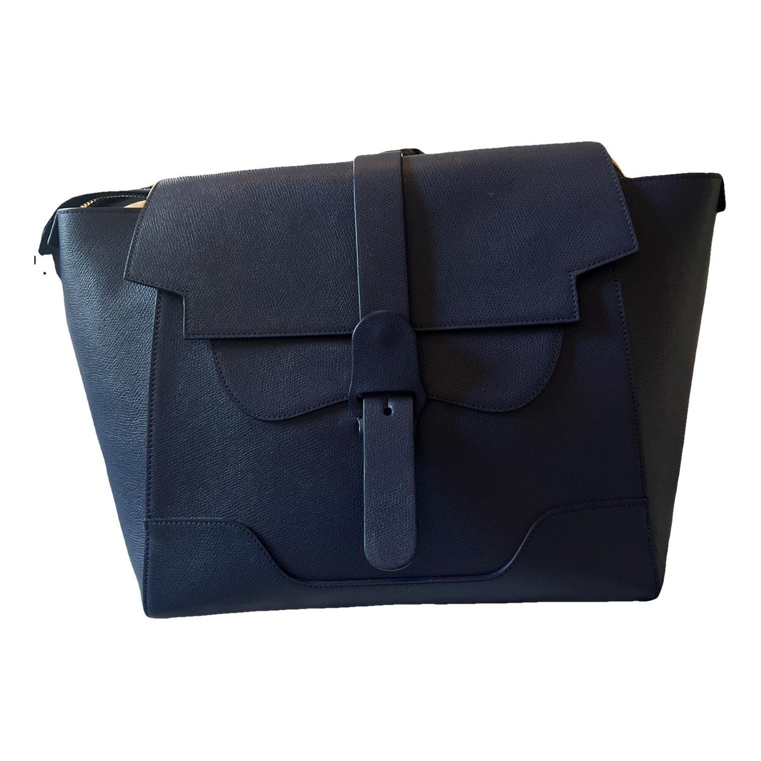 Leather backpack