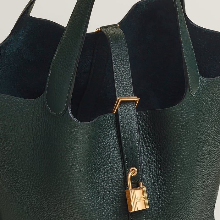 Vert Foncé Picotin Lock 26 Bag