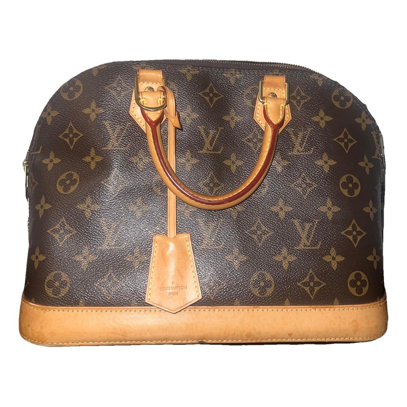 Alma leather handbag