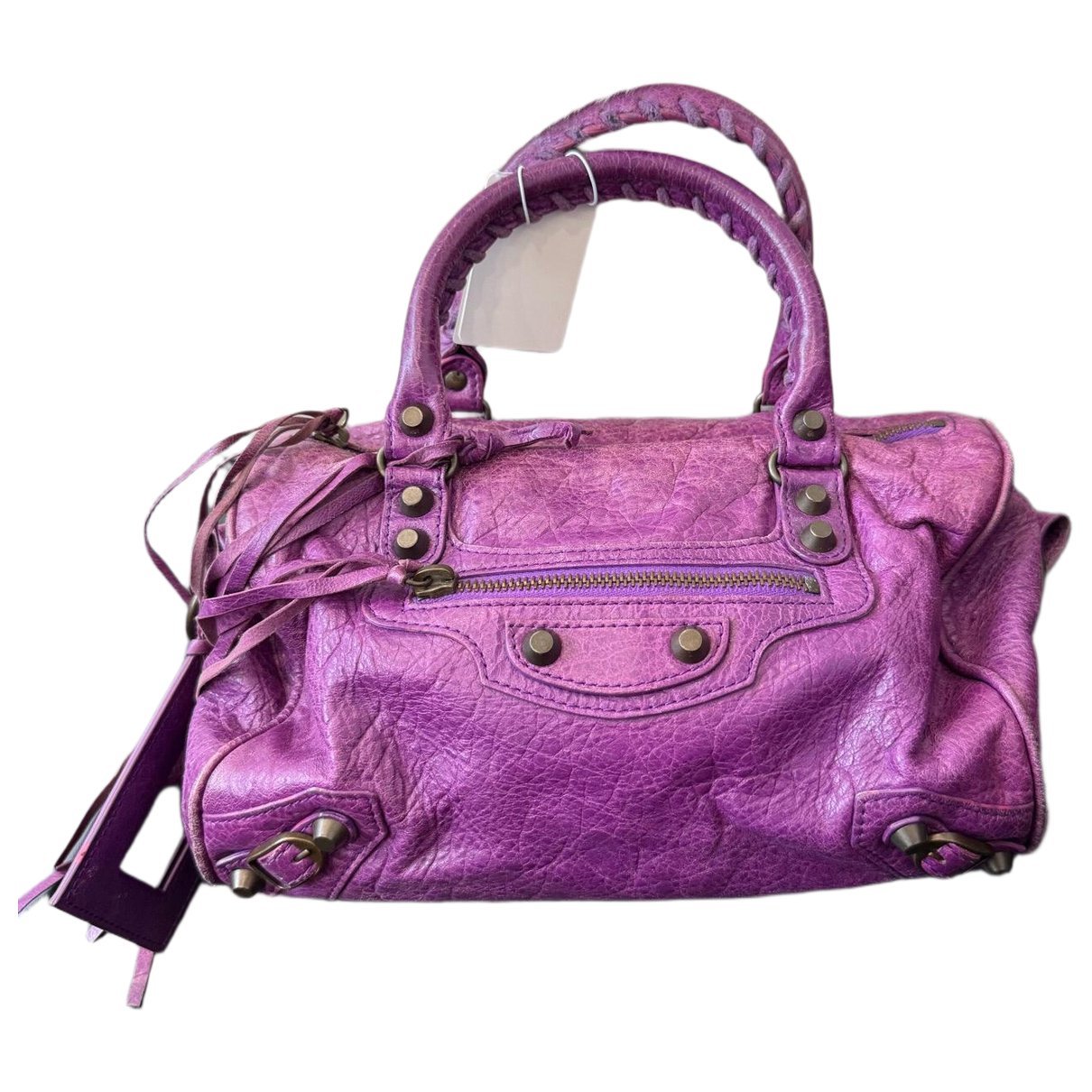 Balenciaga City leather handbag