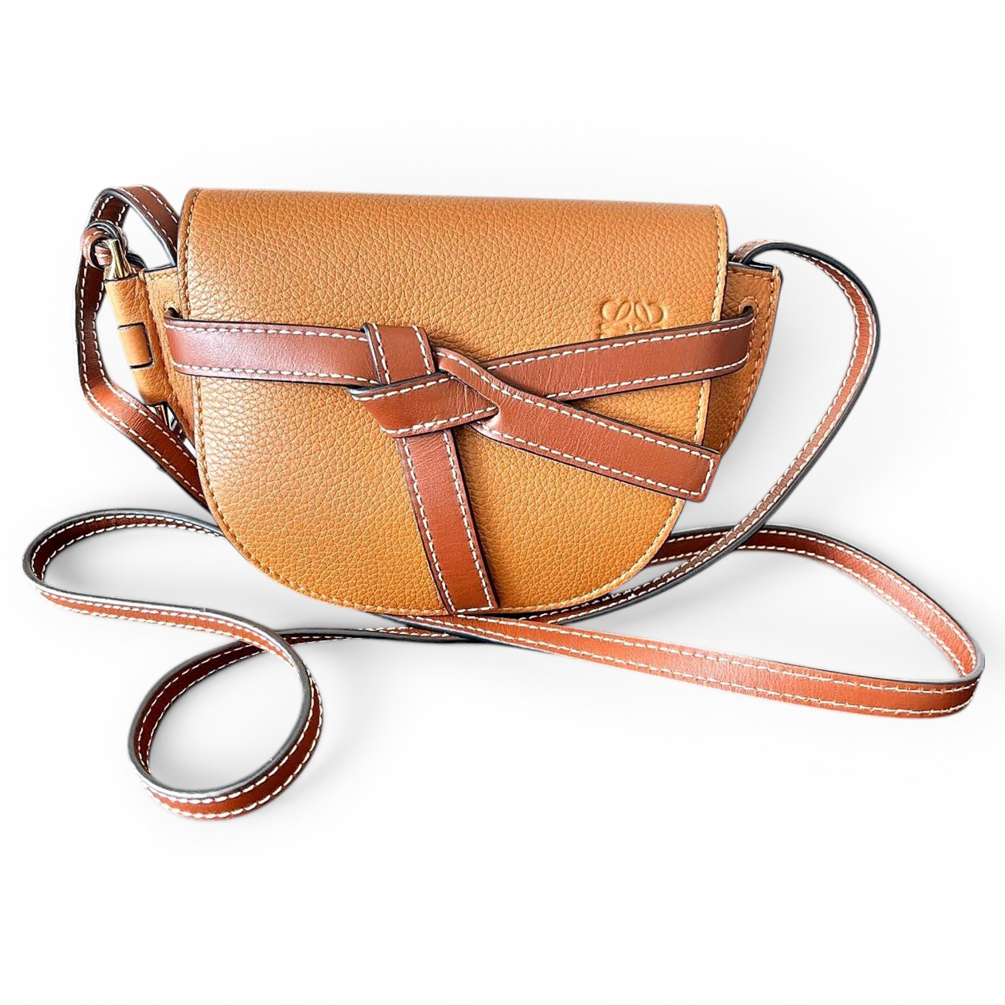 Leather handbag
