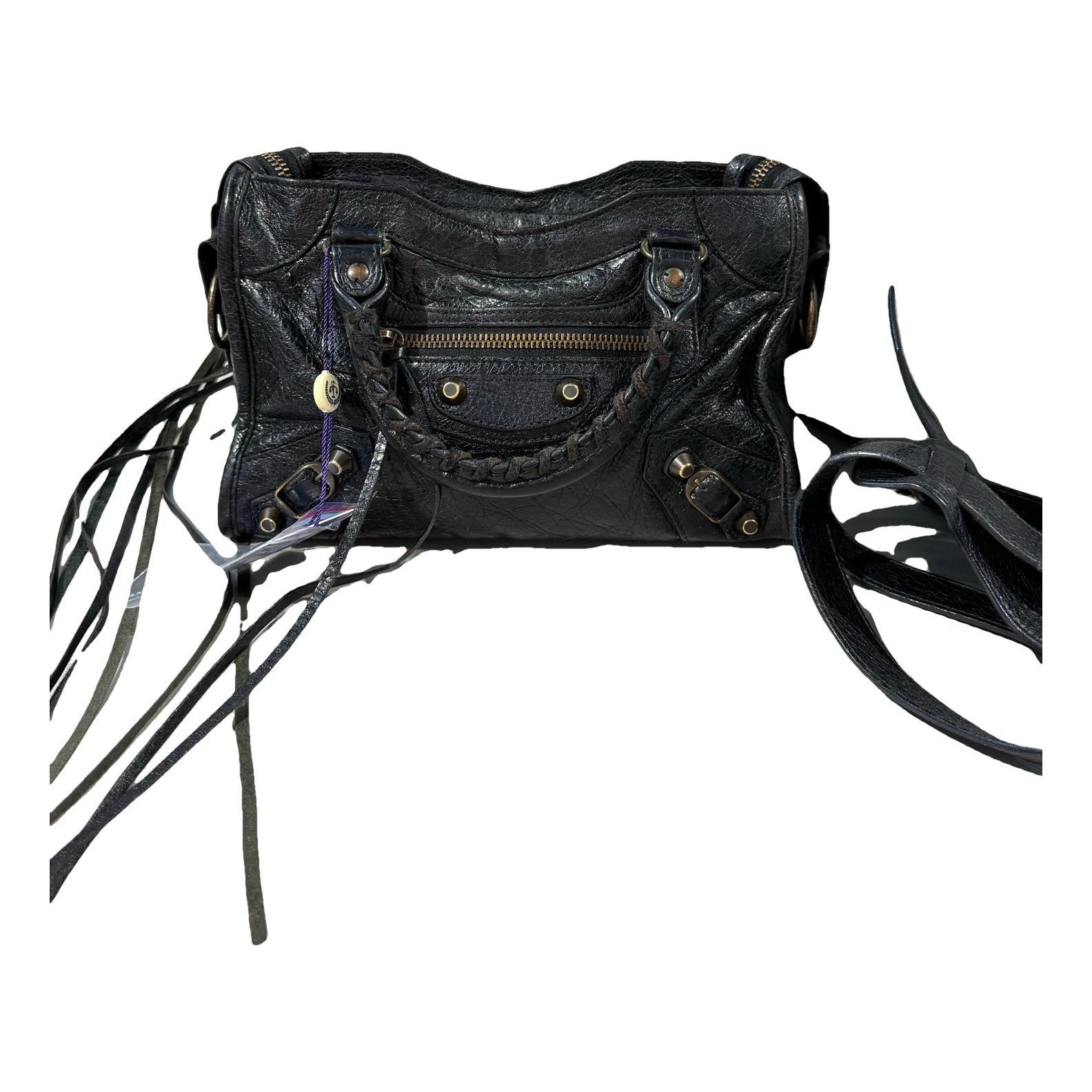 Neo Cagole City leather handbag