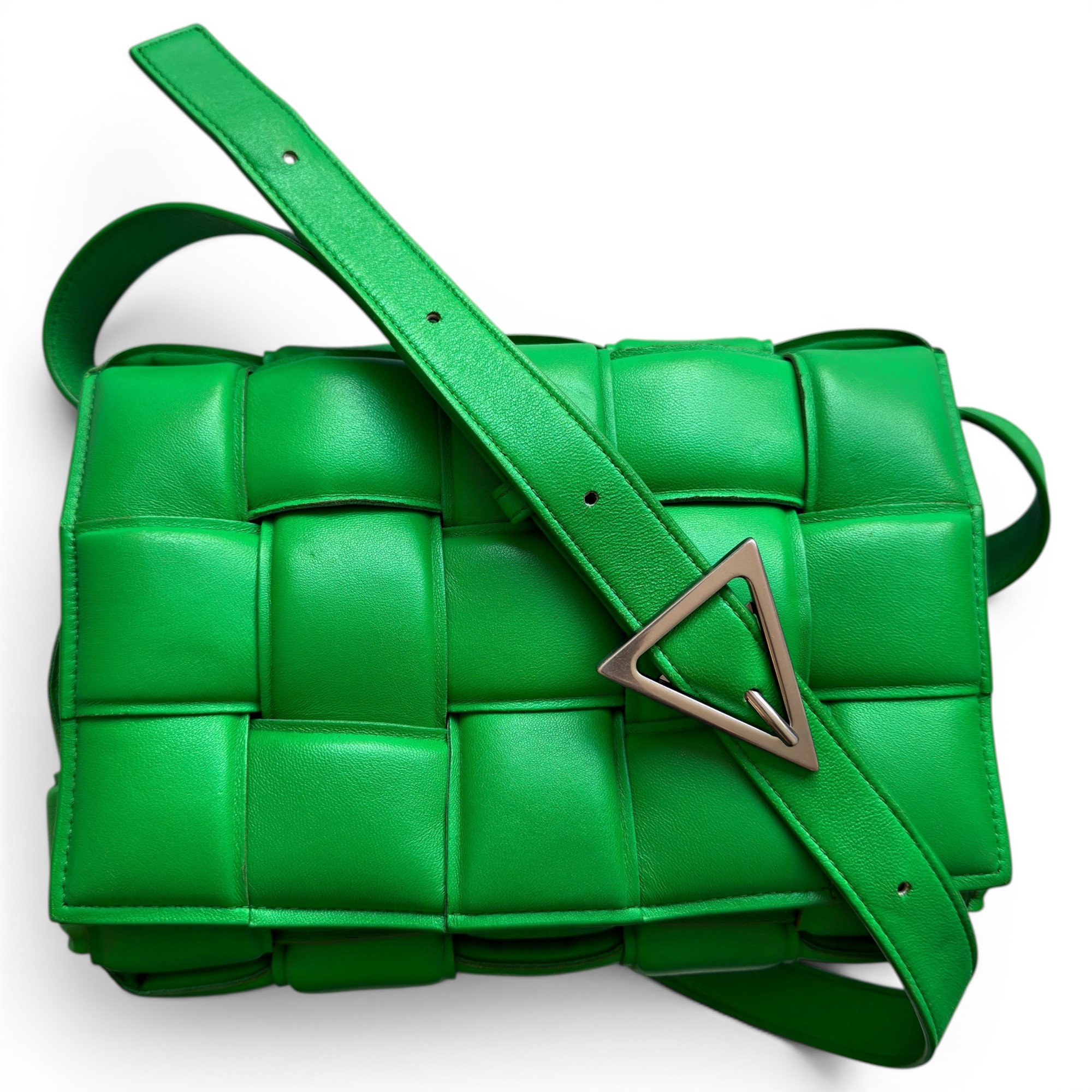 Cassette Padded leather crossbody bag
