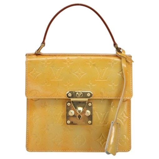 Spring street patent leather handbag
