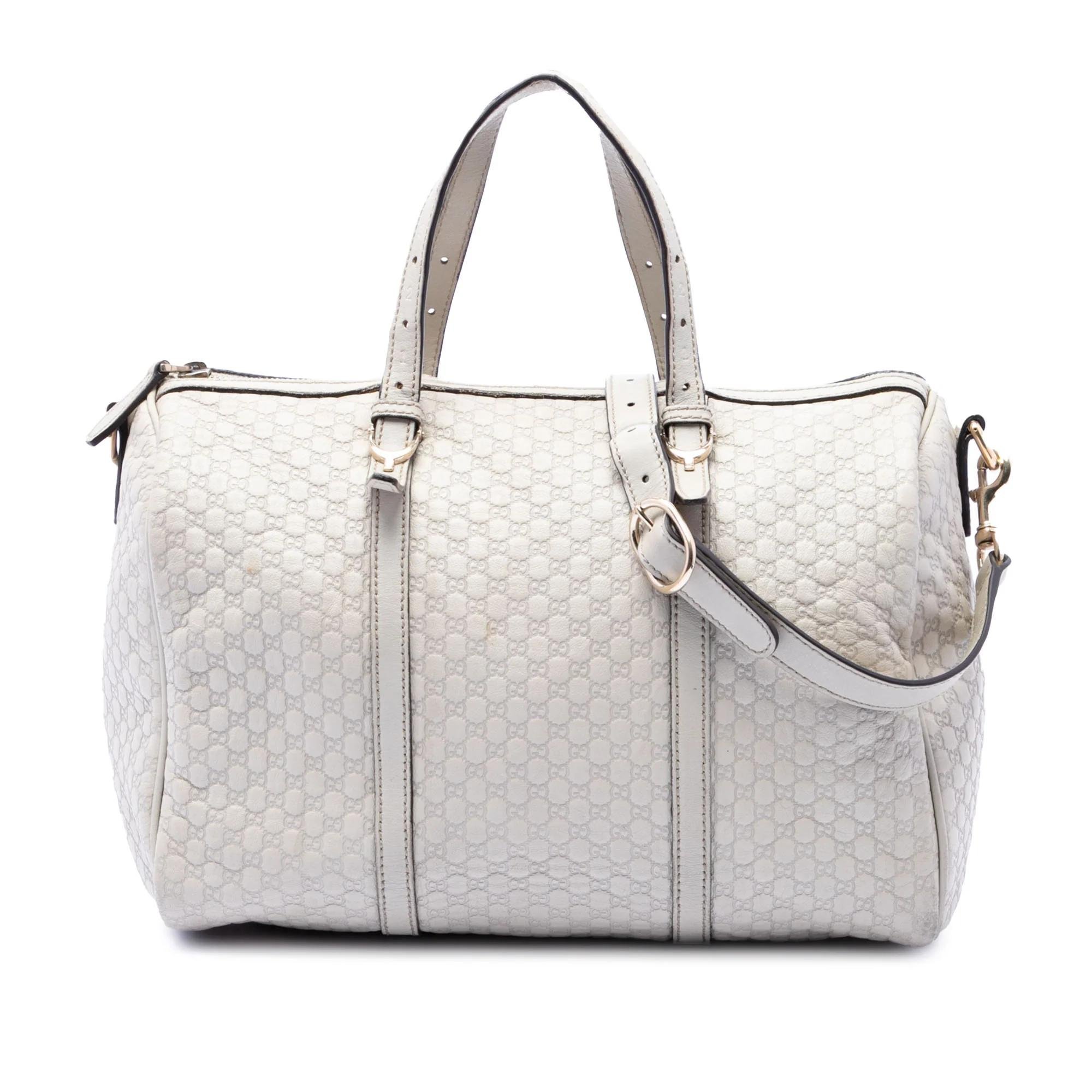 Boston leather satchel
