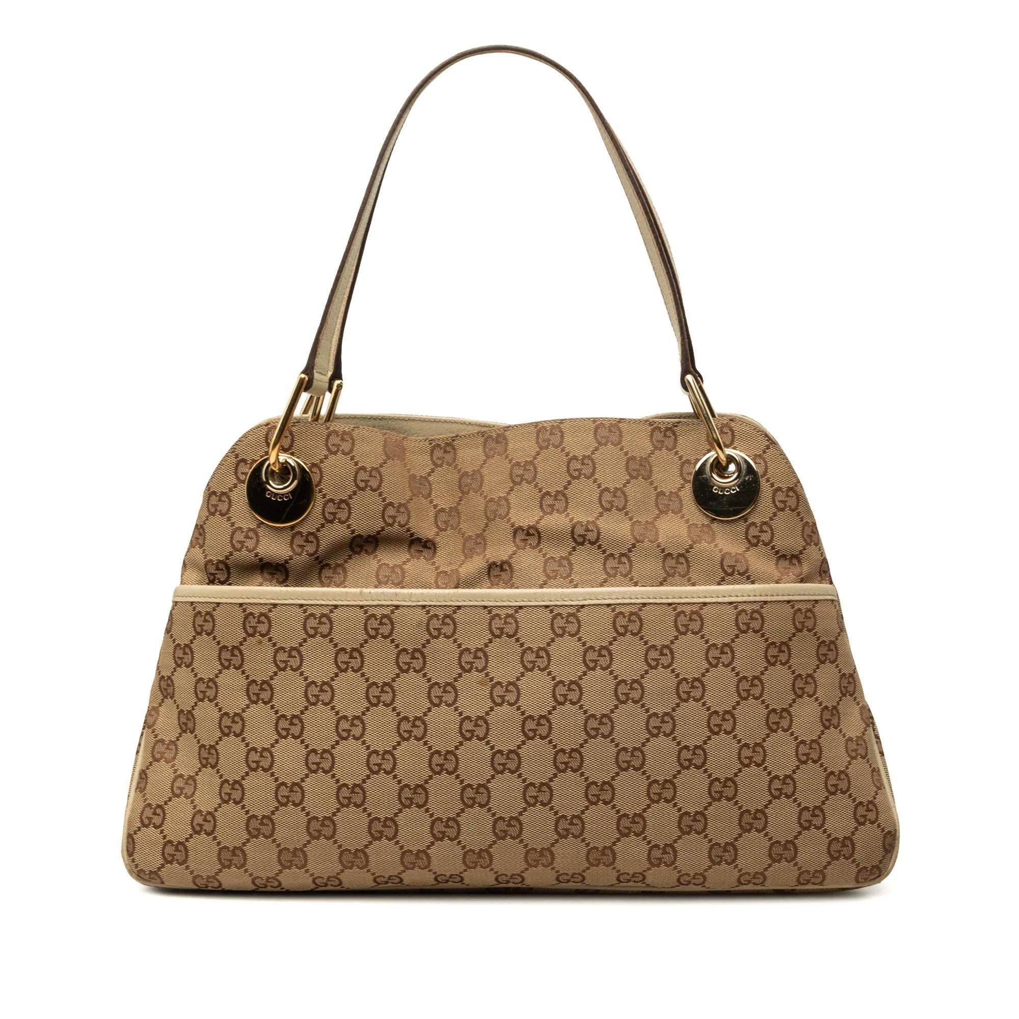 Eclipse leather handbag