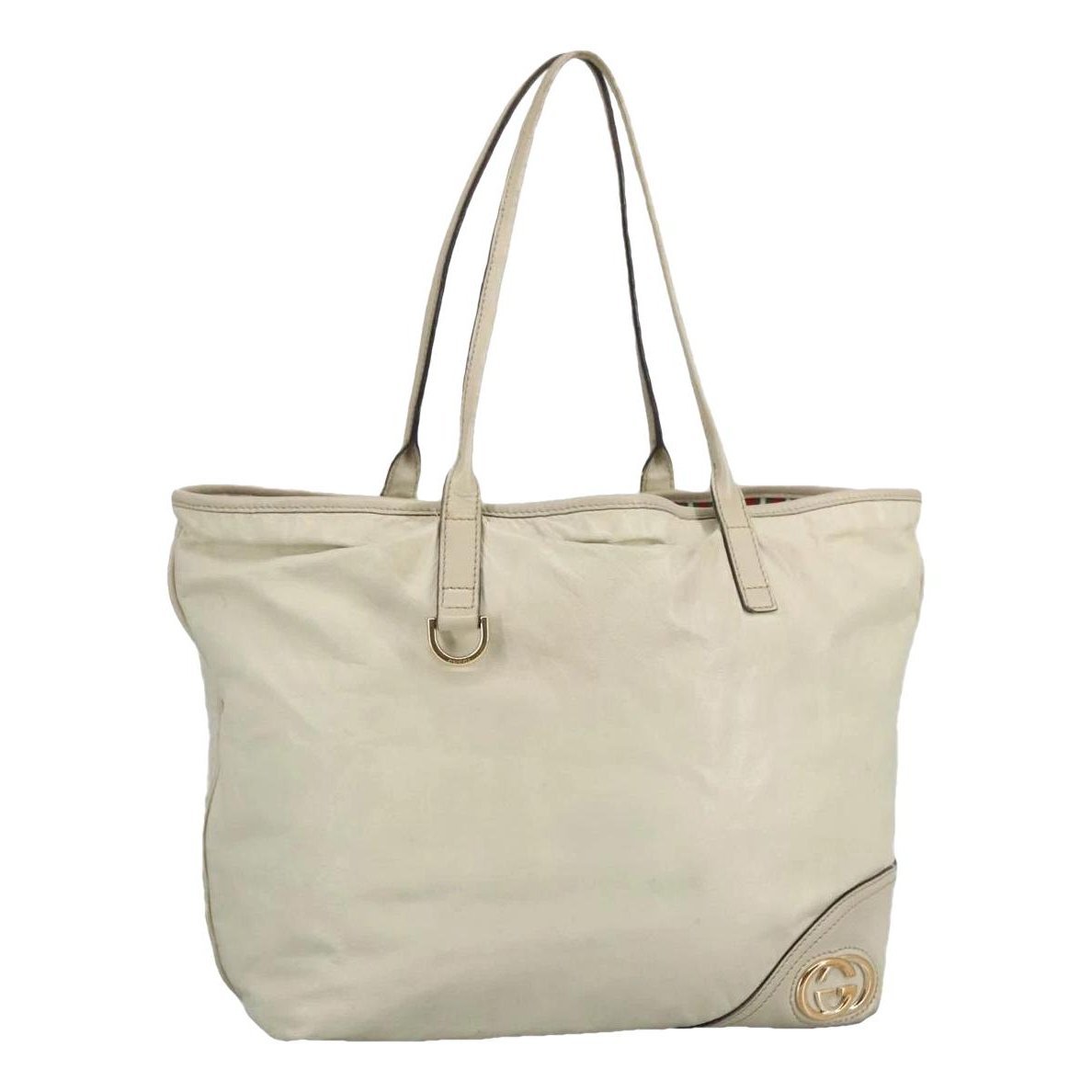 Leather tote