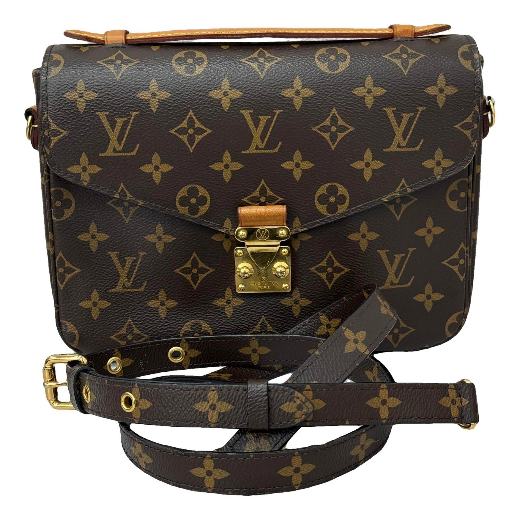 Metis leather handbag