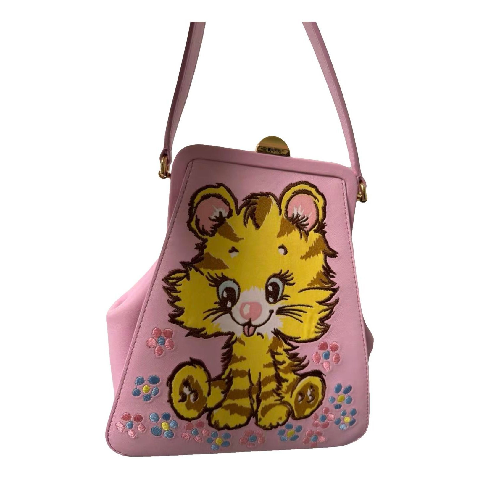 Leather handbag