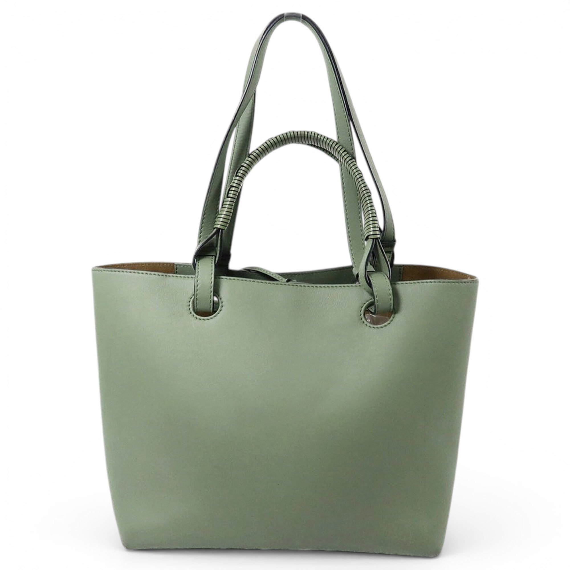 Leather tote