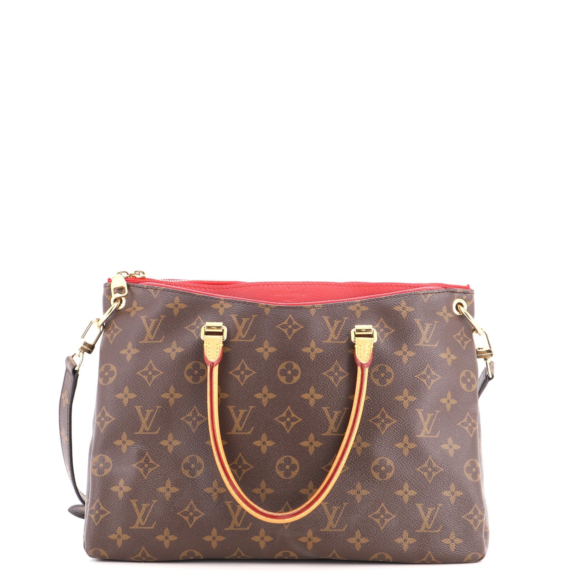 Pallas Tote Monogram Canvas with Leather