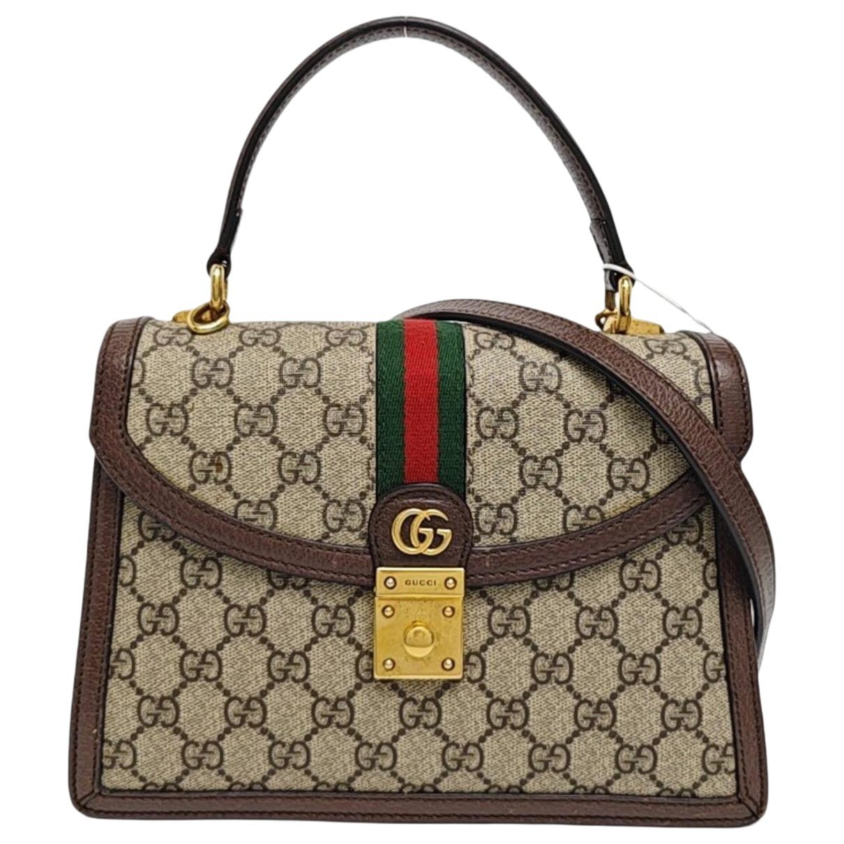 Ophidia leather handbag