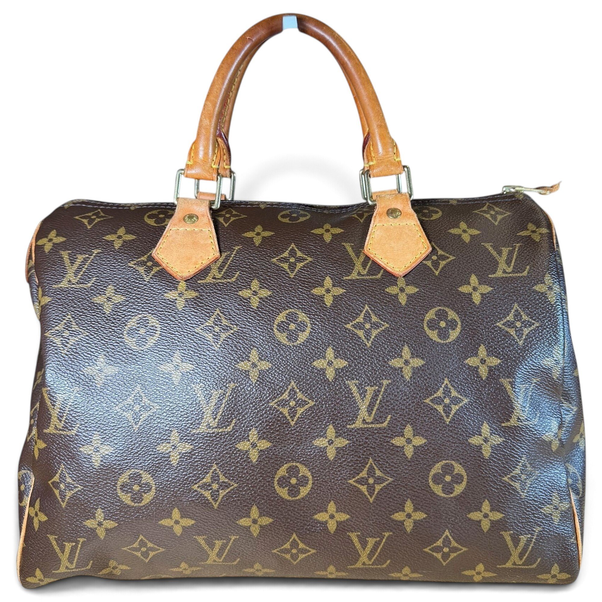 Louis Vuitton Speedy leather handbag