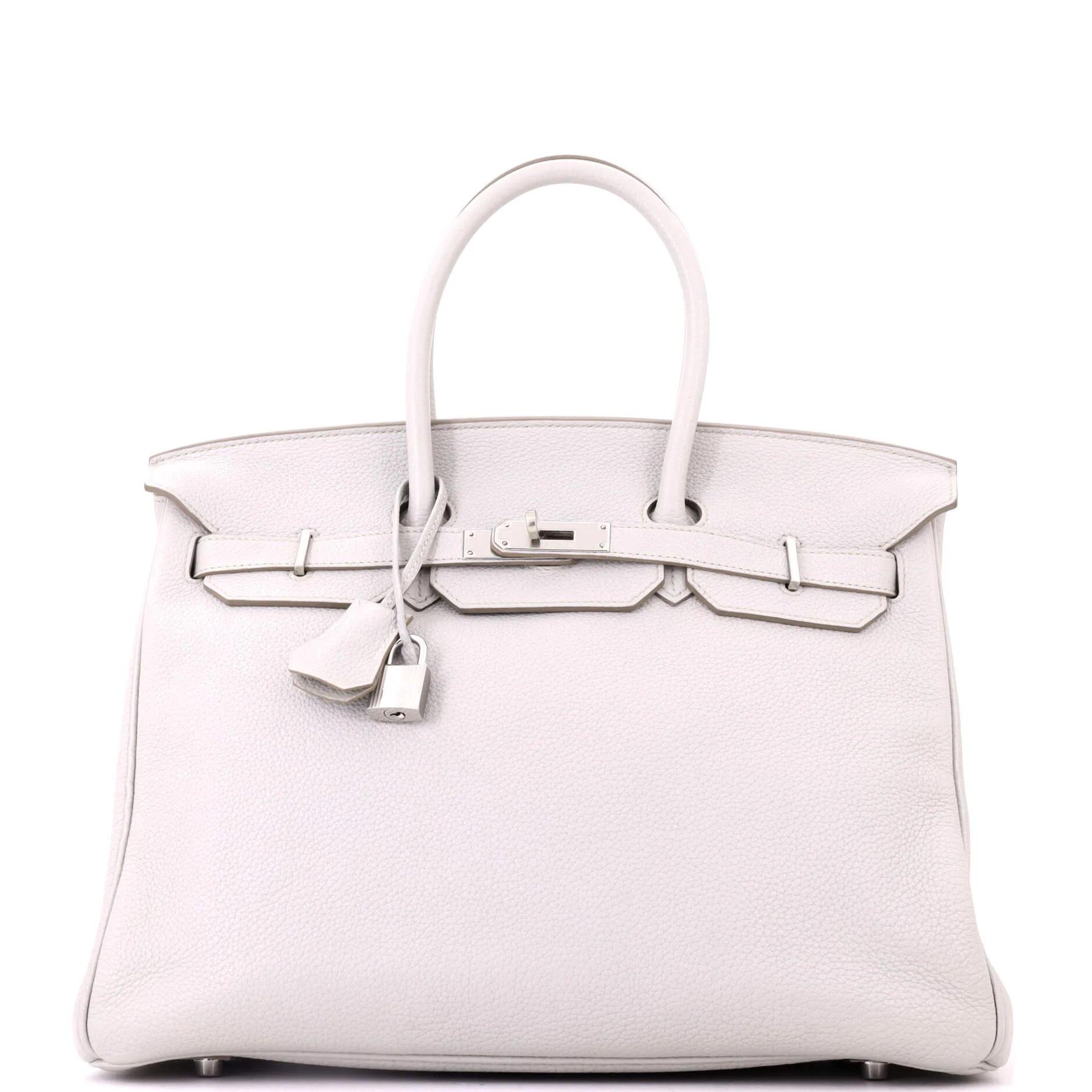 Birkin 35 leather tote